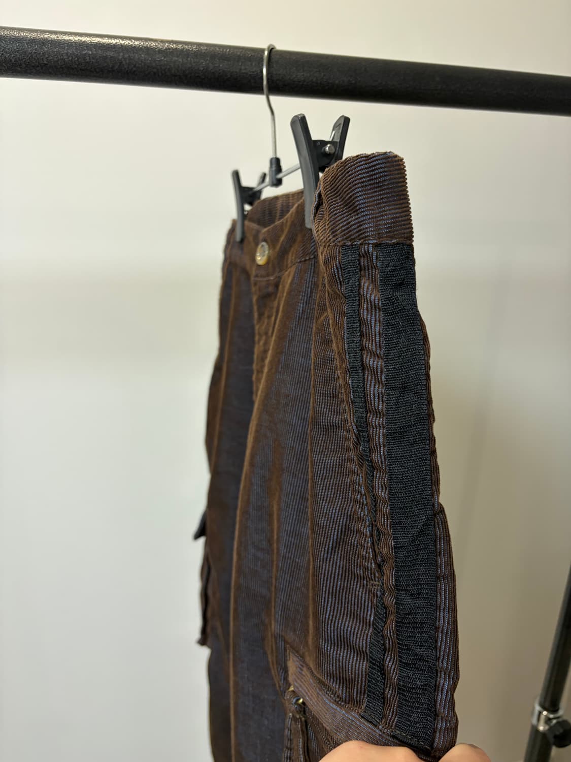 (34) Speedo 스피도 브라운 코듀로이 올드스쿨 힙합 팬츠 상품이미지2