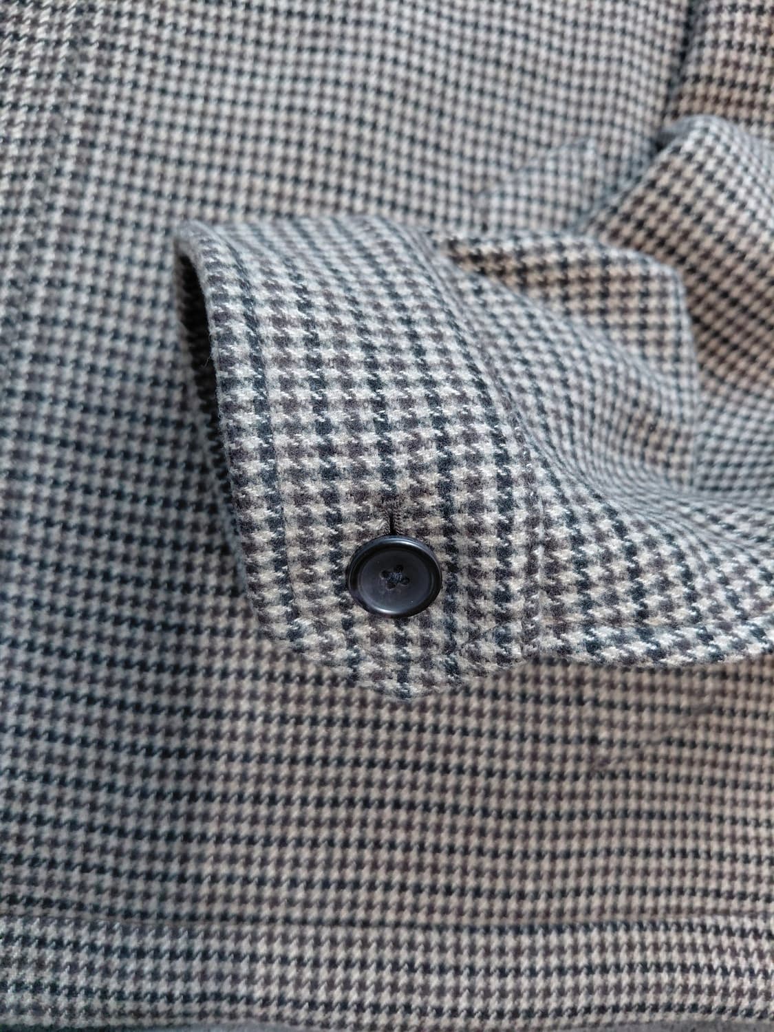 유니클로 싱글카라체크쇼트블루종 S 상품이미지4