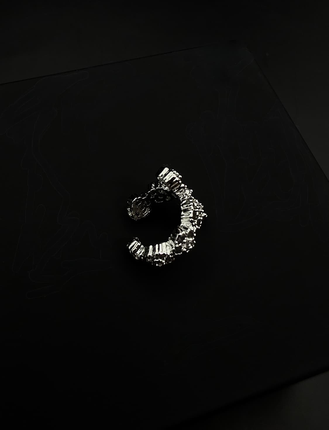 Fake dia but real ear cuff 상품이미지7