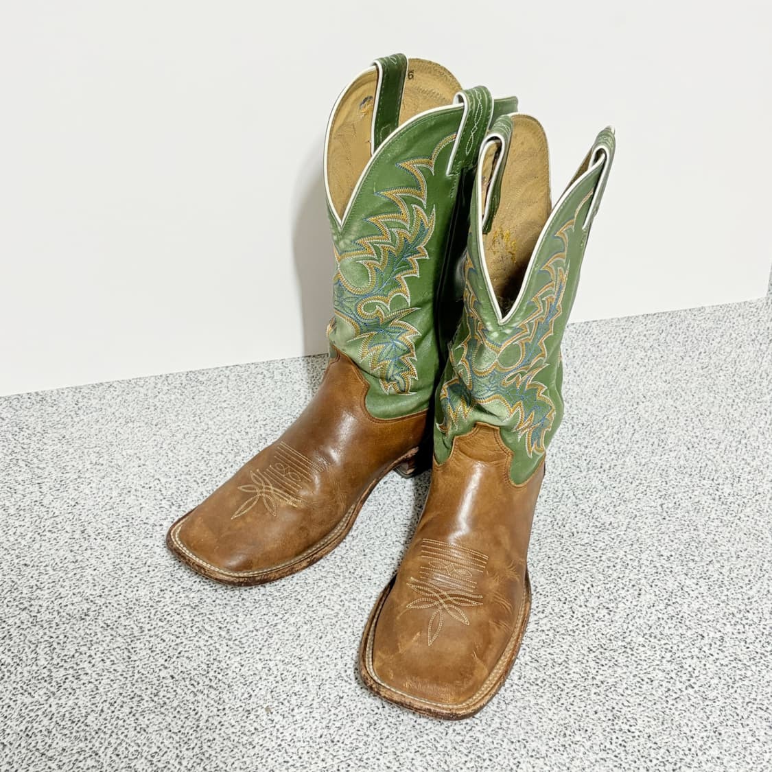 토니 라마 빈티지 웨스턴 카우보이 부츠 Made in USA 상품이미지2