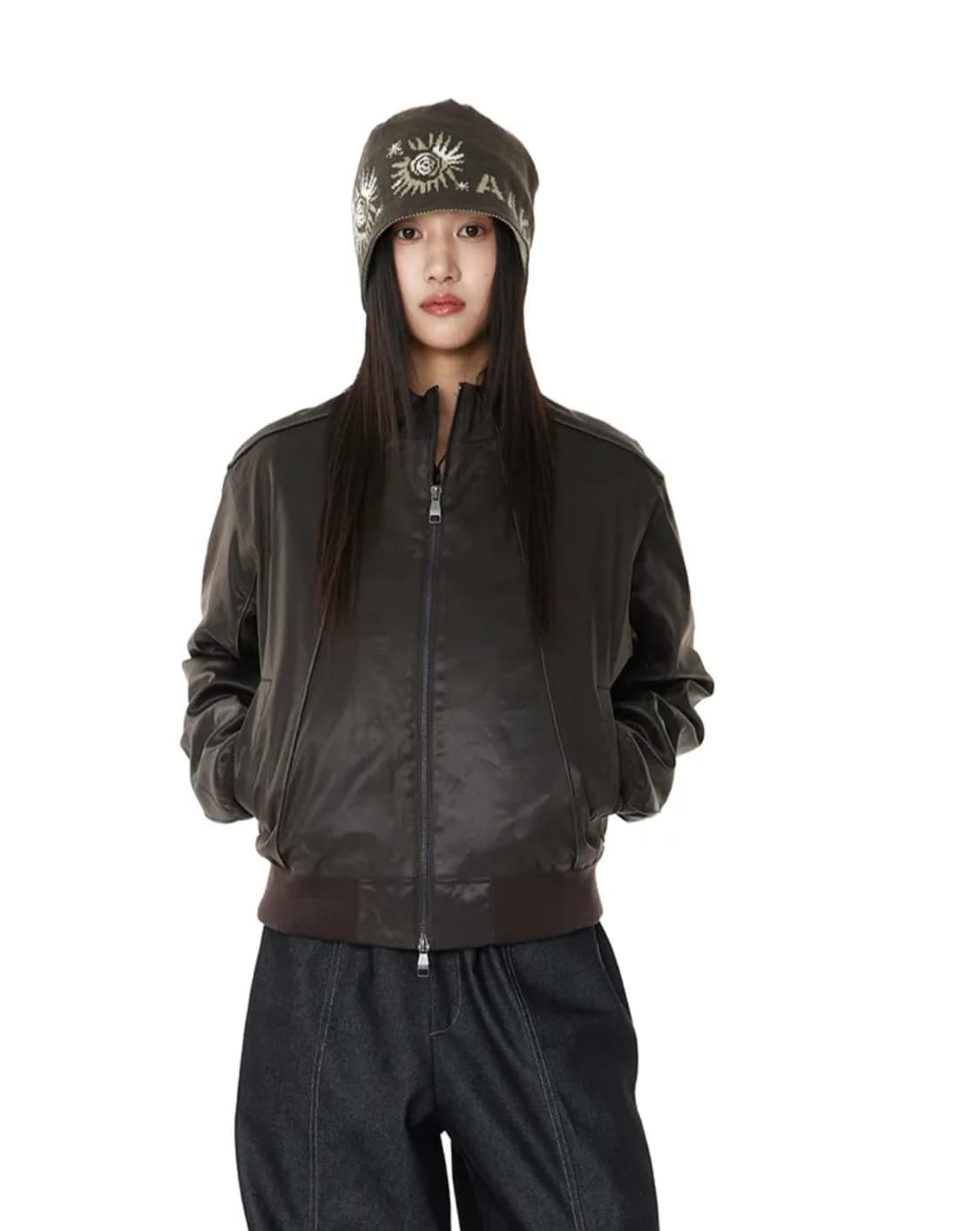 아캄 AAKAM 레더 블루종 자켓 [1] 상품이미지2