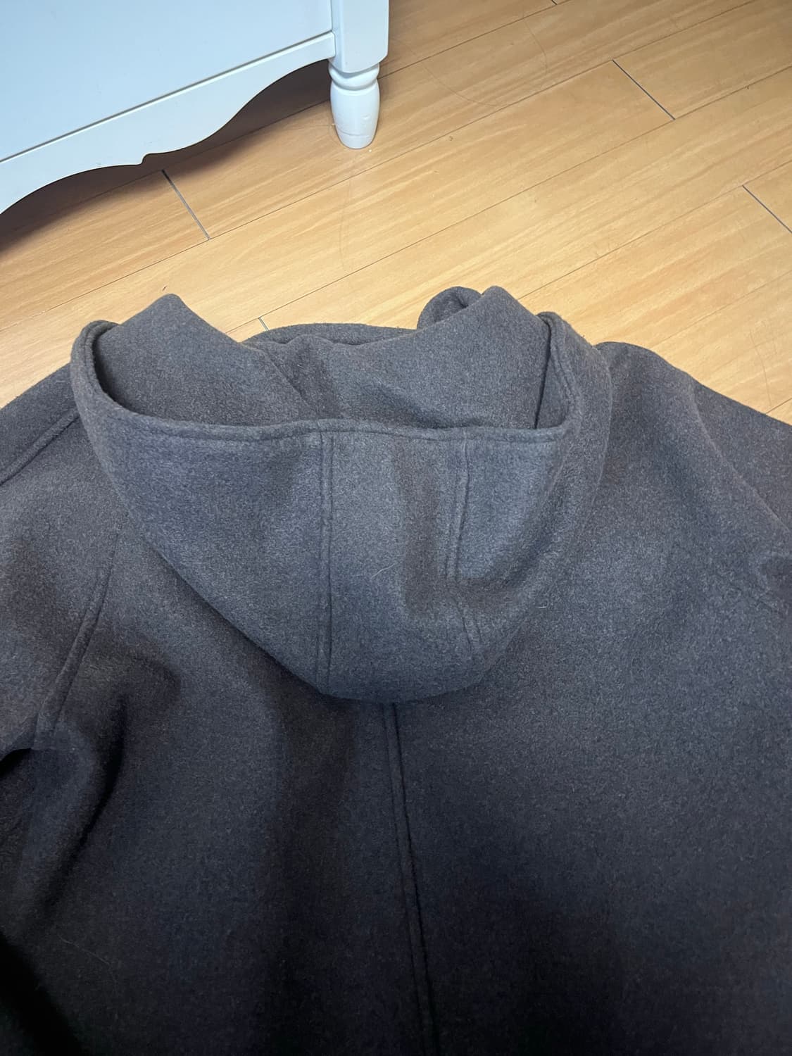 브라운 후디 코트 상품이미지4