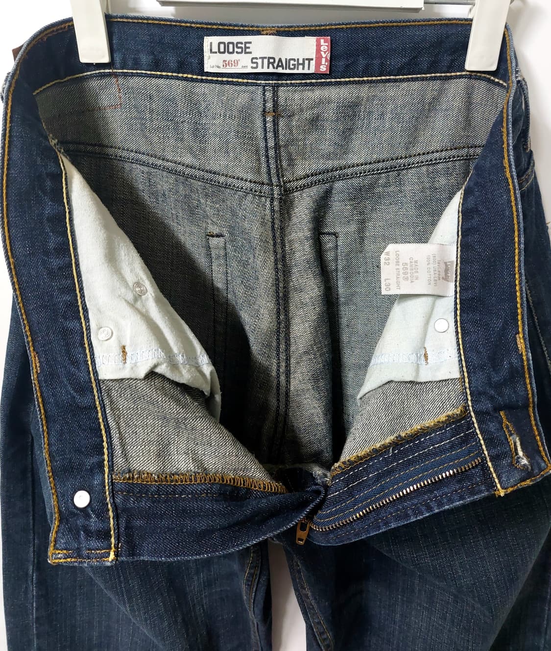 리바이스 569 데님 청바지 32 상품이미지6