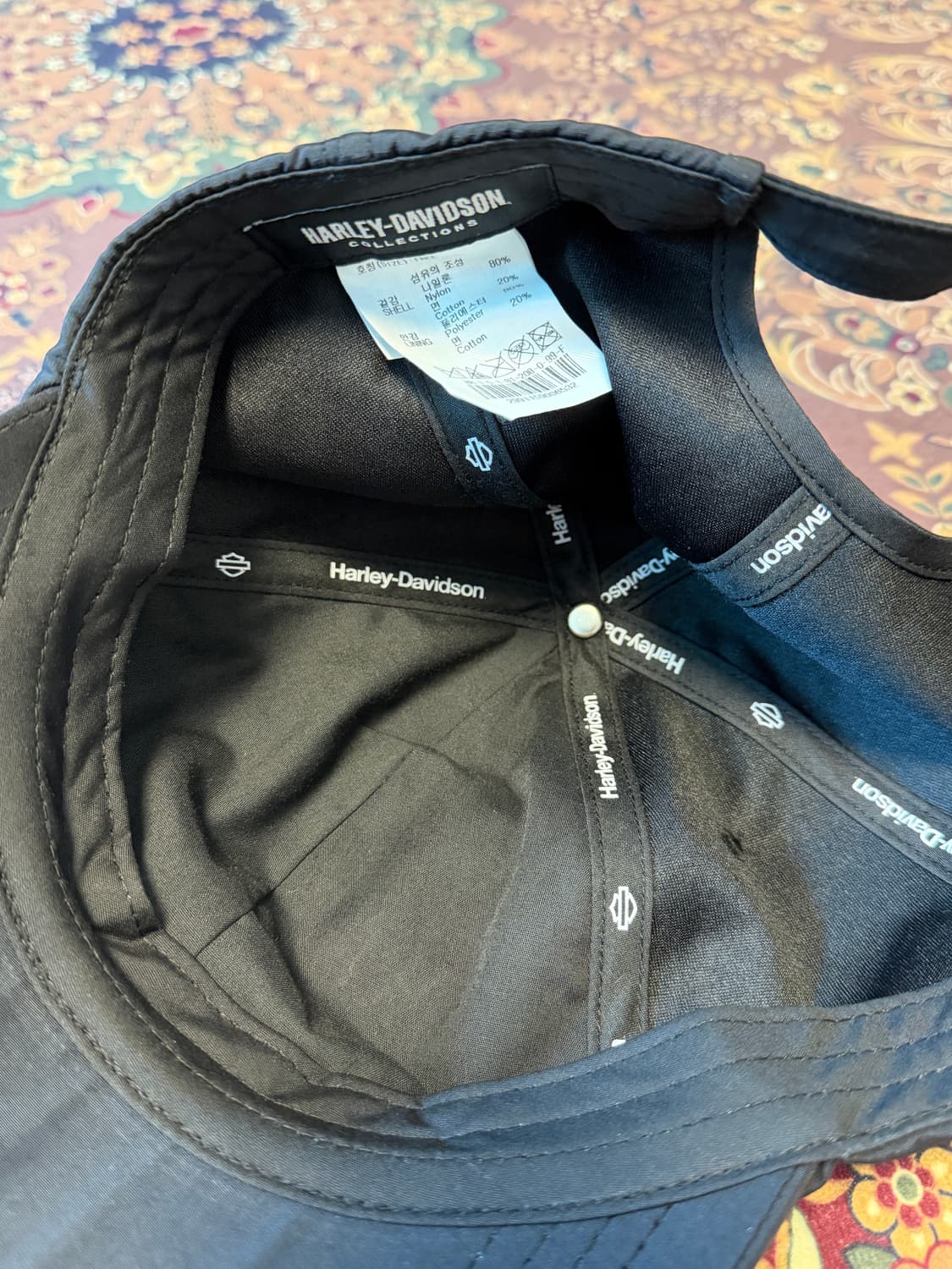 할리데이비슨 나일론 볼캡 상품이미지2