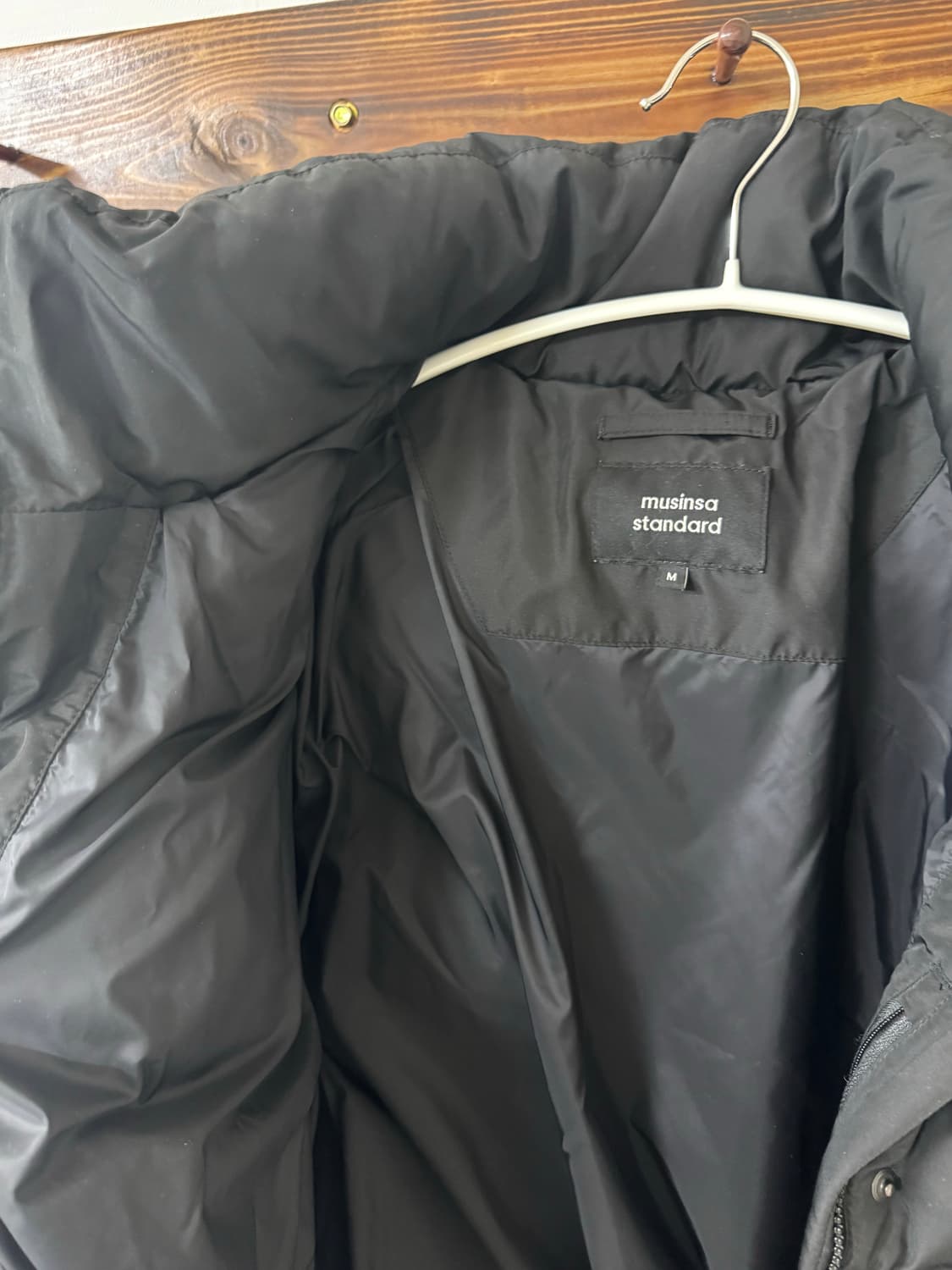 무신사 스탠다드 우신사 덕다운 패딩 M 상품이미지3