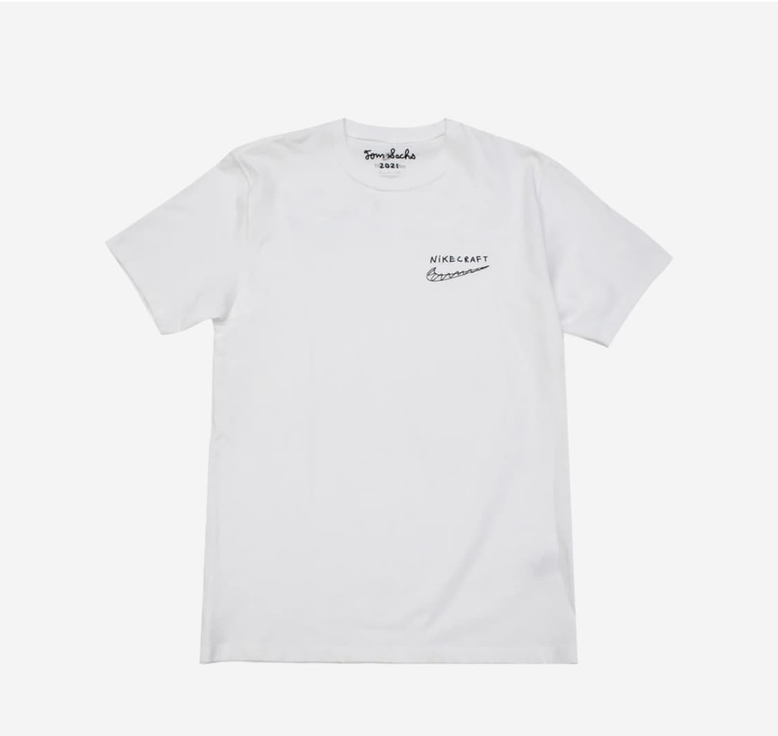 [L] 나이키 x 톰삭스 나이키크래프트 스튜디오 반팔 티셔츠 흰색 상품이미지1