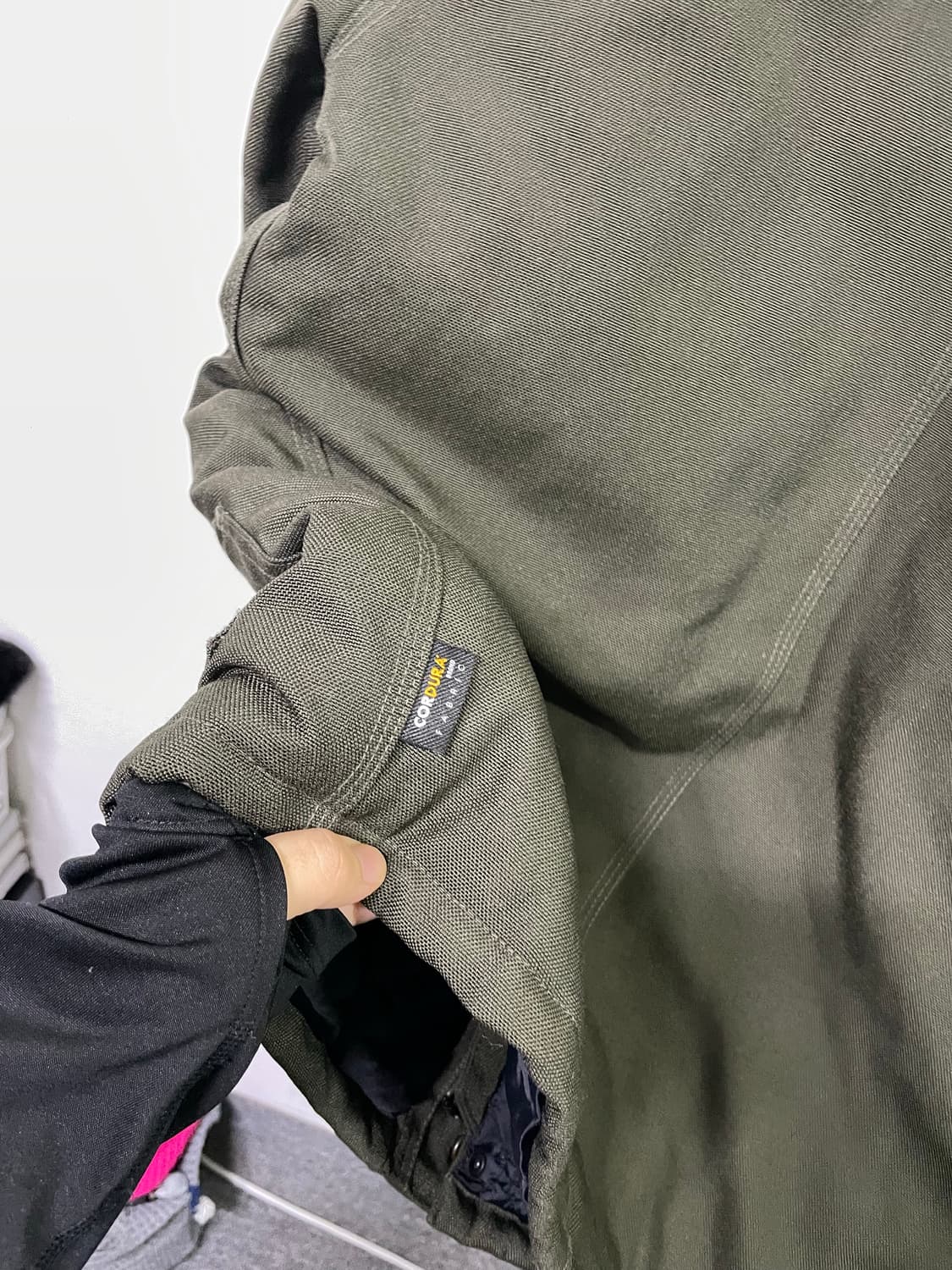 칼하트 wip 워크자켓 아크틱 자켓 100 사이즈 카키색 상품이미지4