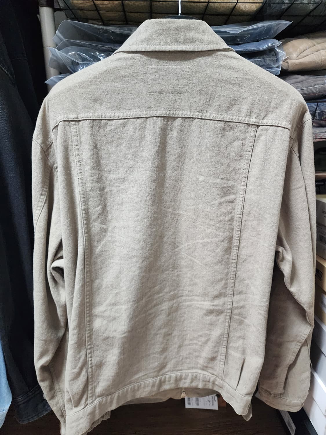 [4] 포터리 스윙탑 블루종 카키 상품이미지2