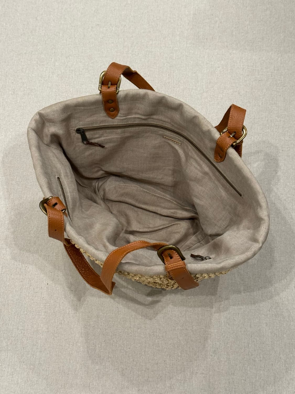 캐피탈 라탄 위빙 토트백 상품이미지7