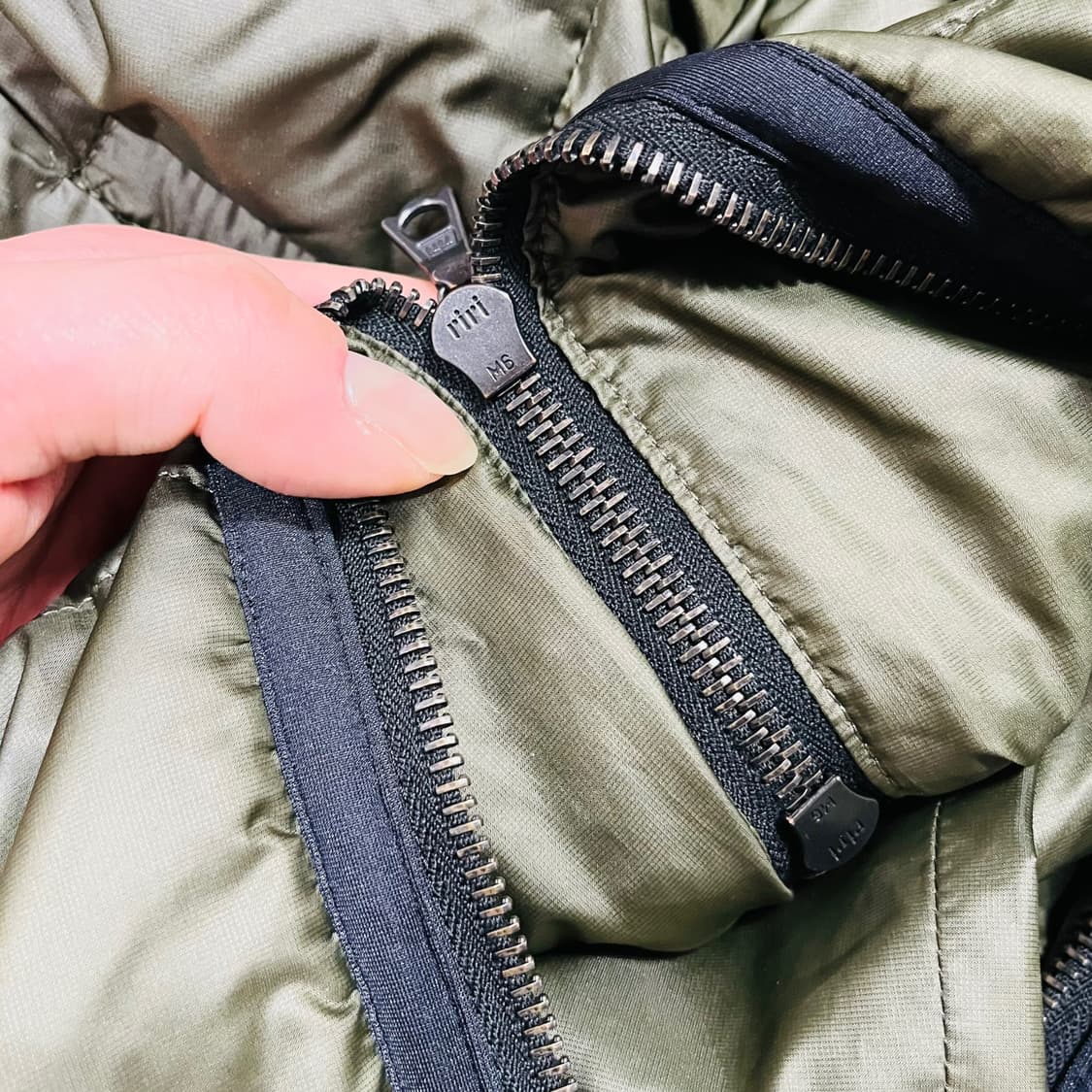 ata Archive y2k 투웨이 레더 디테일 패딩 자켓 상품이미지7