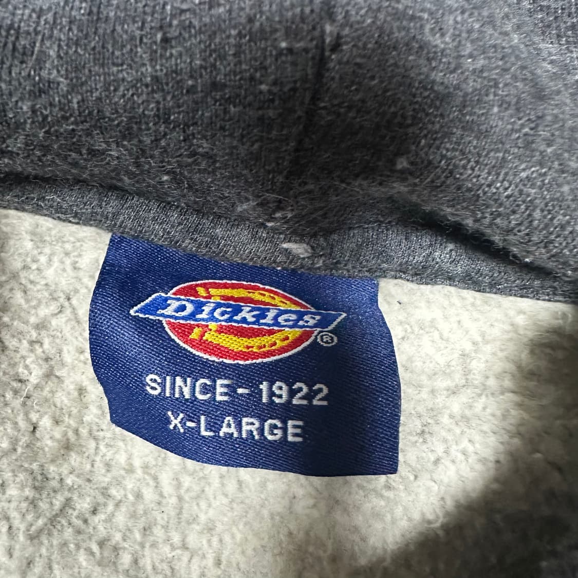 ✨ (바배) 디키즈 차콜 기모 후드티  상품이미지3