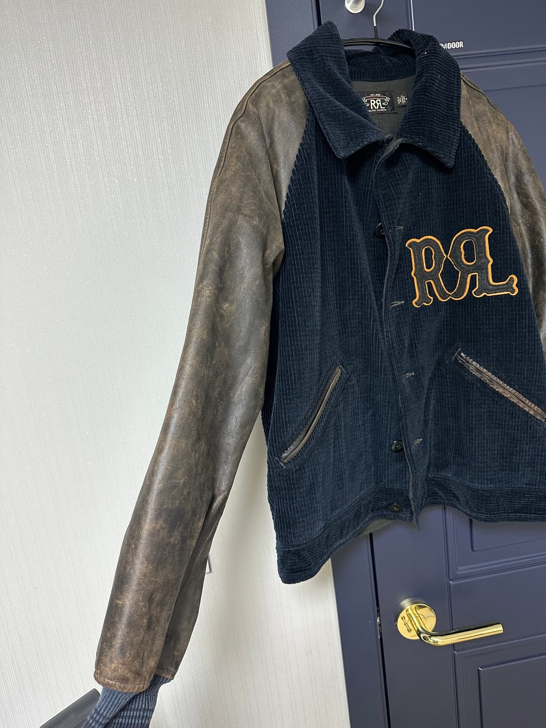 RRL 더블알엘 코듀로이 래더 바시티 M 상품이미지5