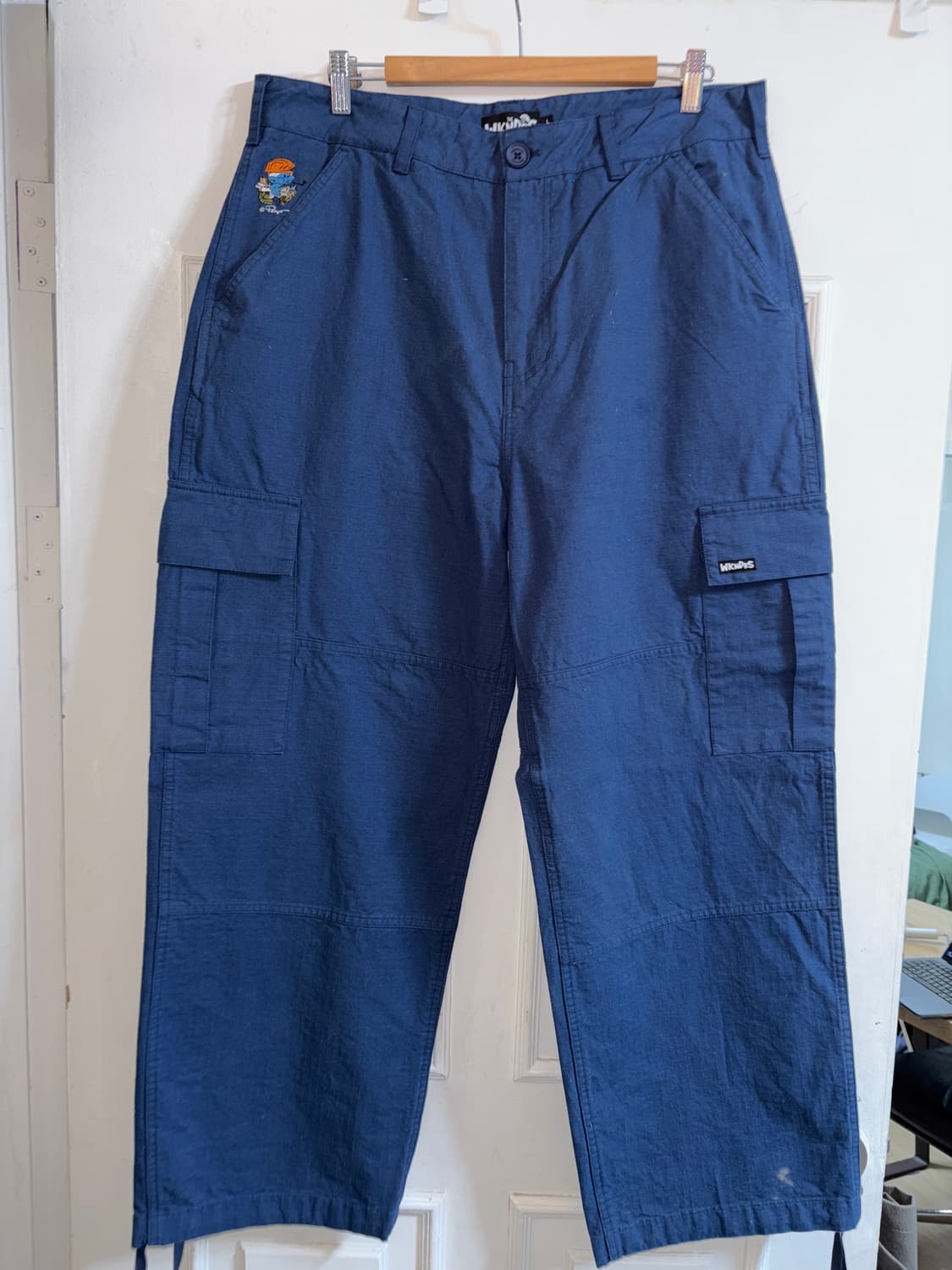 위캔더스 스머프 카고 팬츠 L 상품이미지1