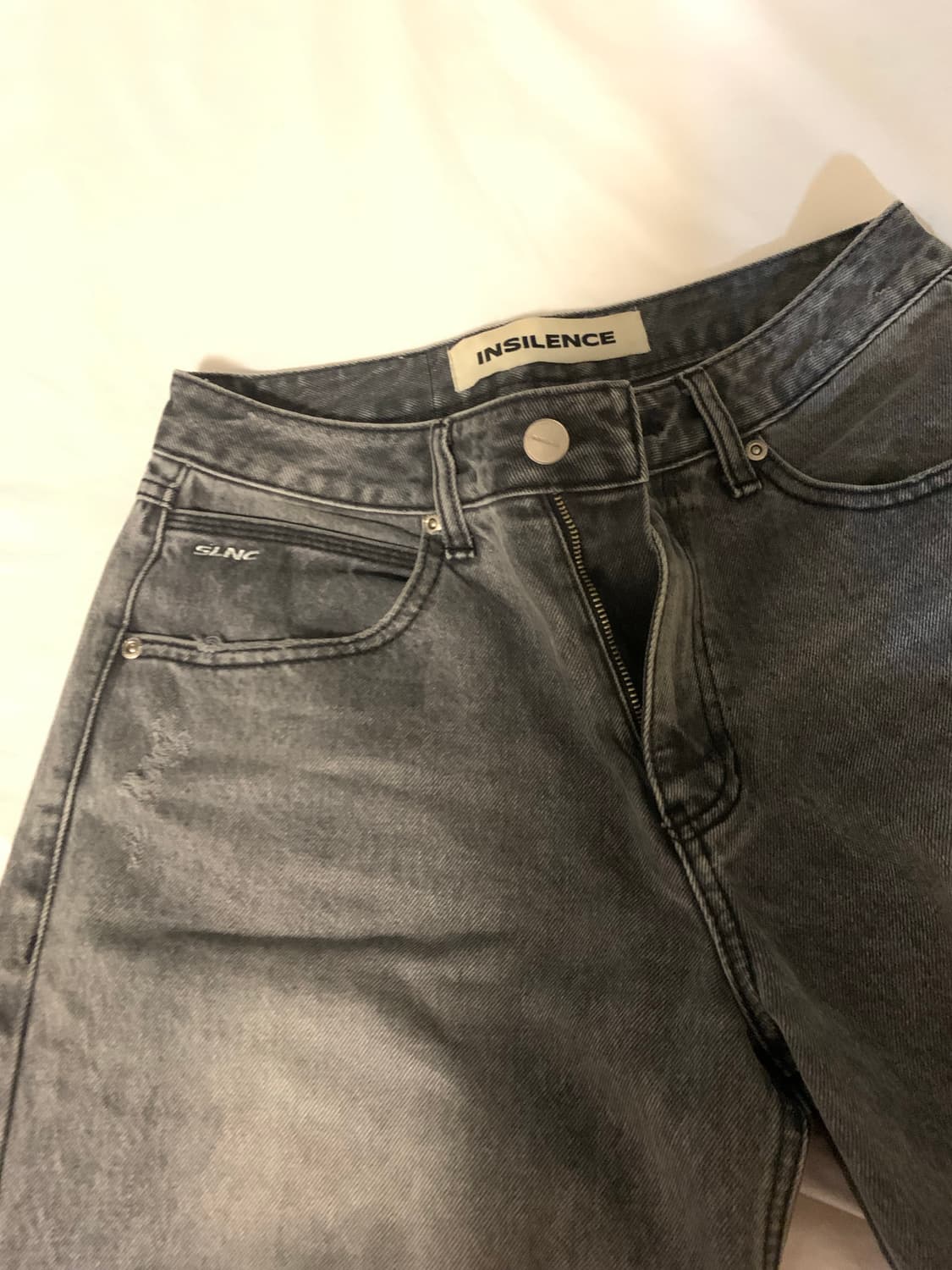 인사일런스 우먼 로우웨이스트 데님 상품이미지5