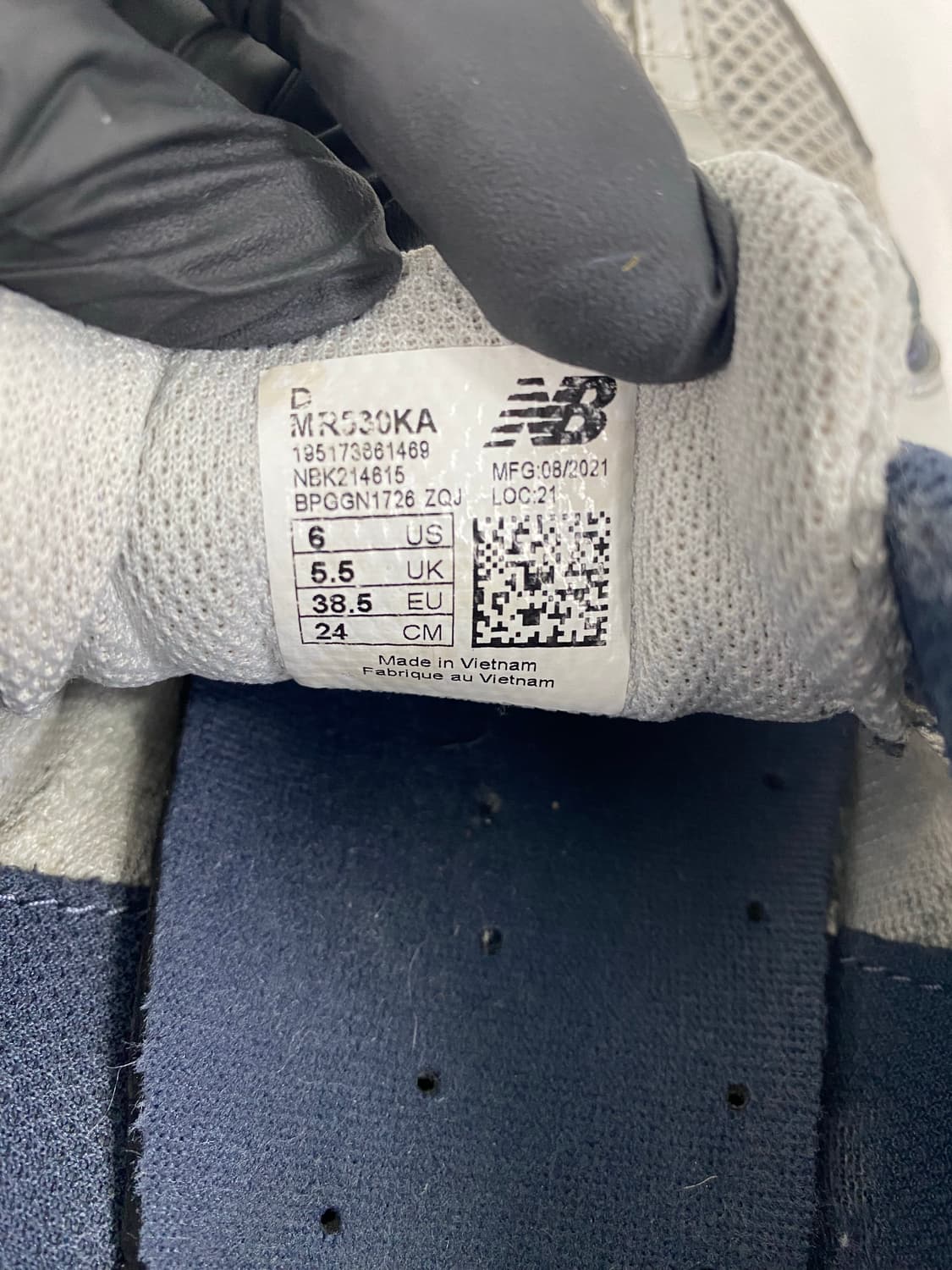 뉴발란스 530 스틸그레이 스니커즈 240 <44> 상품이미지10