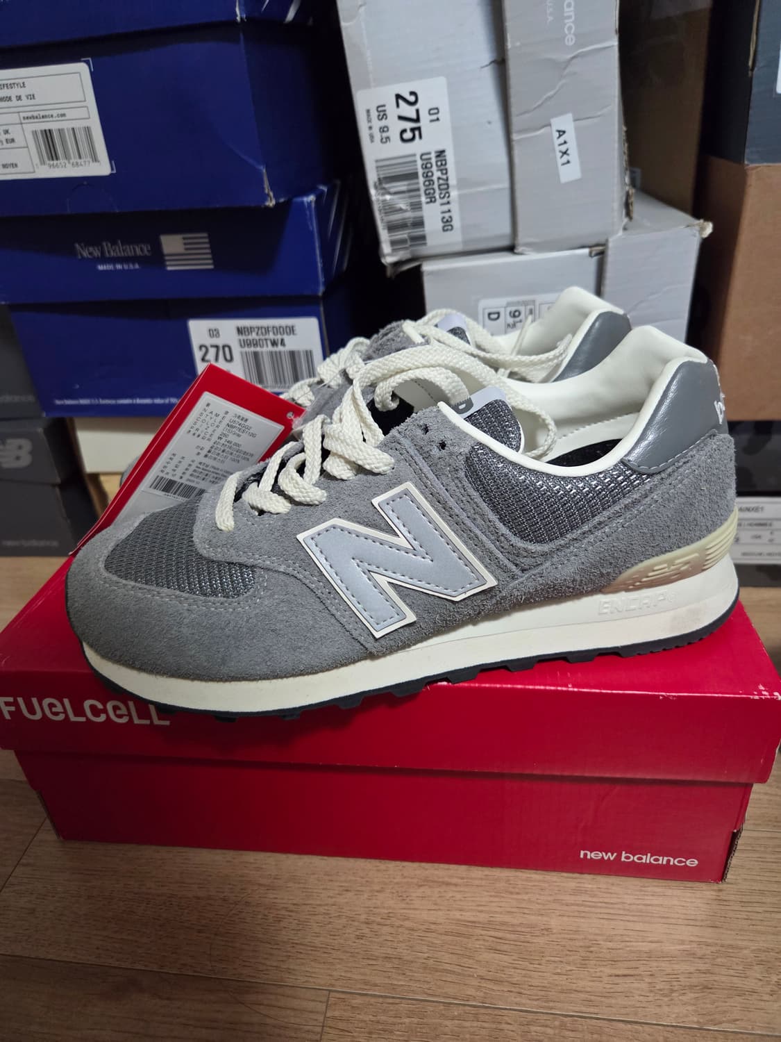 뉴발란스 574 U574GG2 250사이즈 새상품 상품이미지1