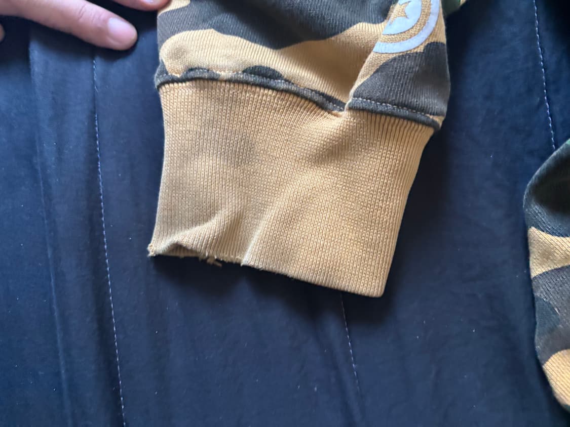 *정품* 베이프 샤크후드집업 황계 상품이미지4