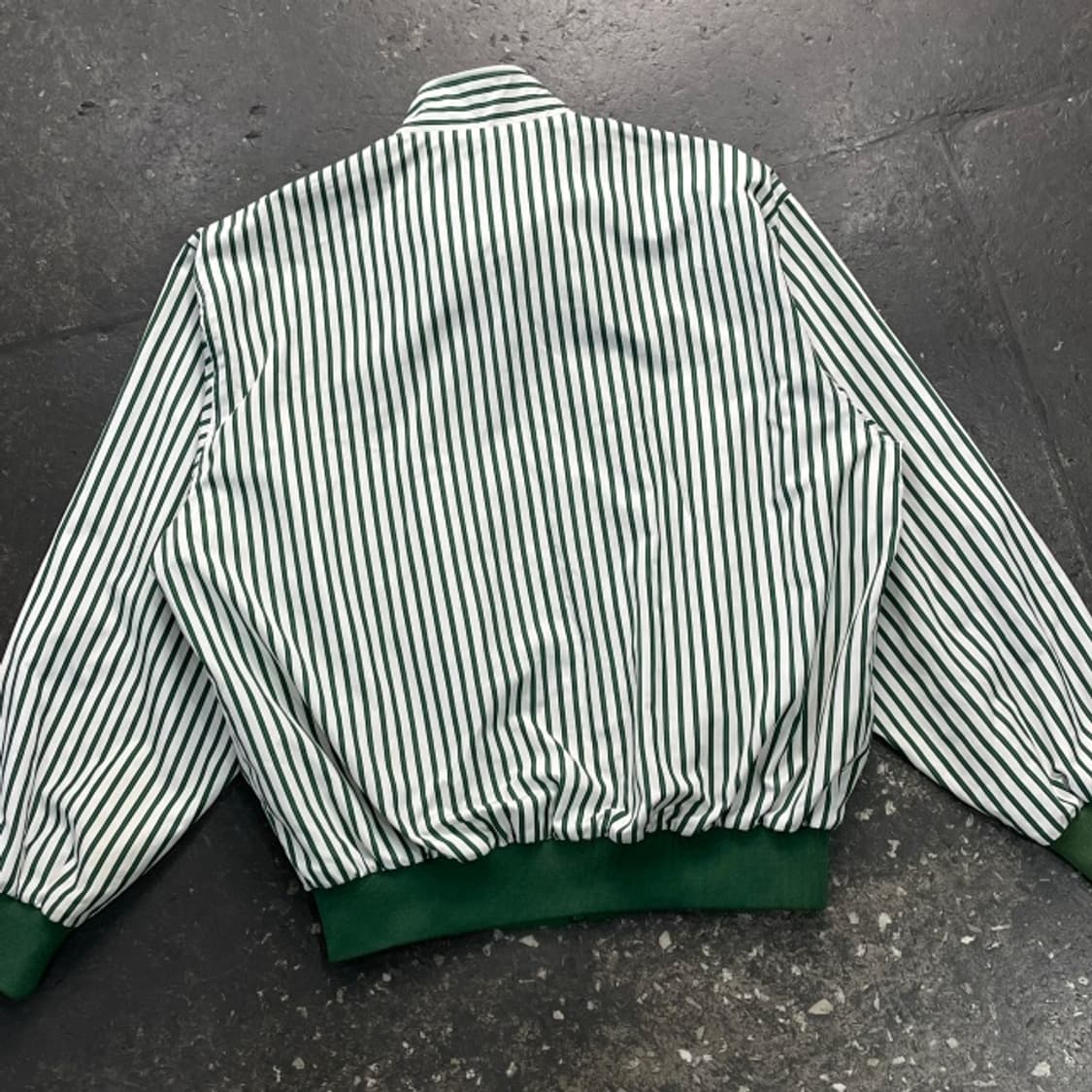 105 라코스테 서광 스트라이프 블루종 자켓  상품이미지5