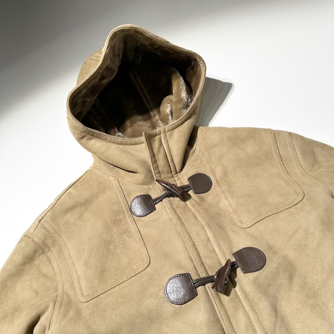 리바이스 스웨이드 시어링 무스탕 더플 코트 상품이미지8