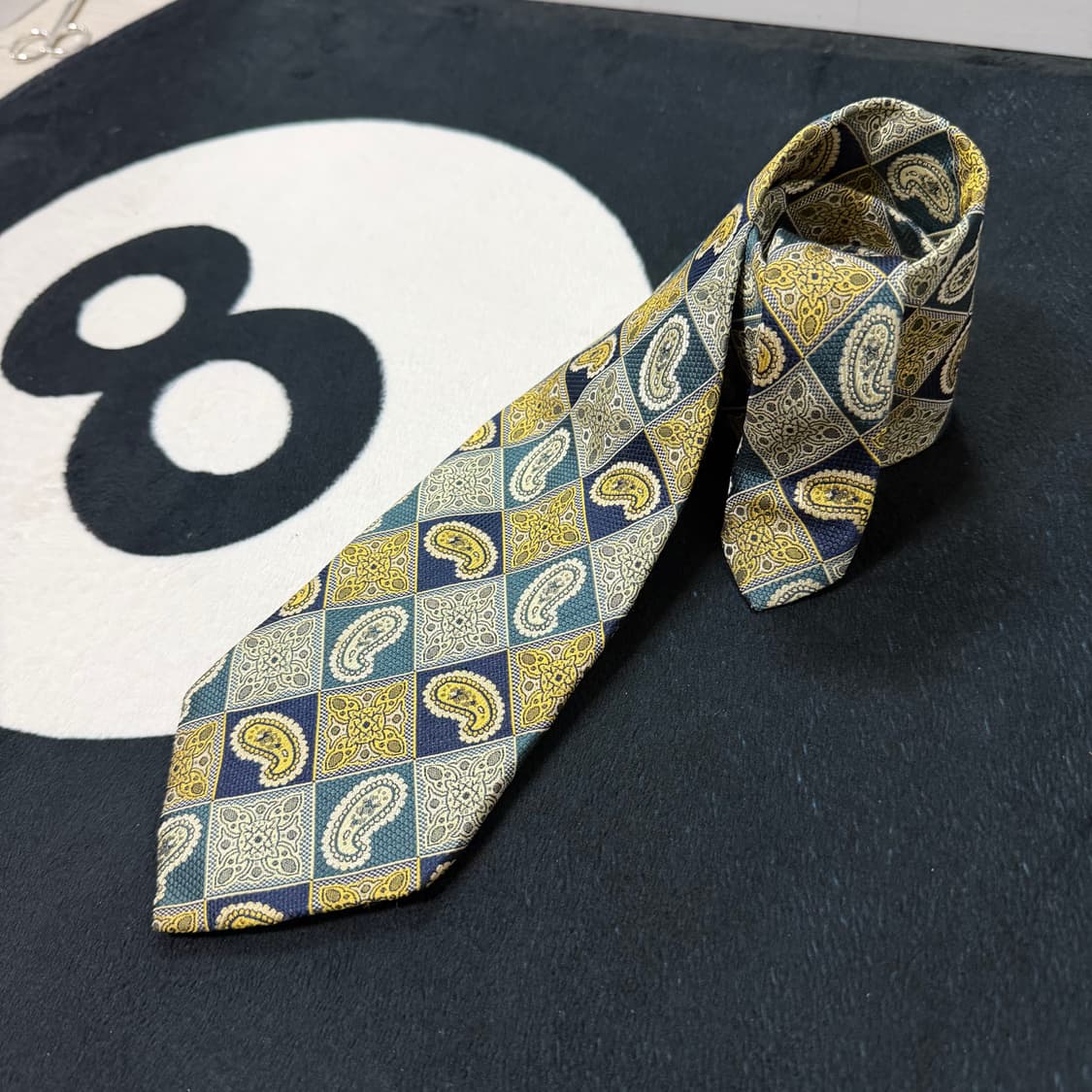 지방시 빈티지 실크 넥타이 (Gold) 상품이미지3