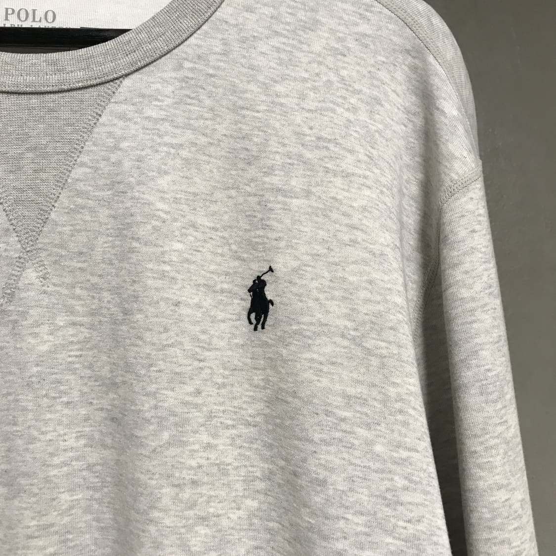 폴로 랄프로렌 맨투맨 그레이 XL 상품이미지4