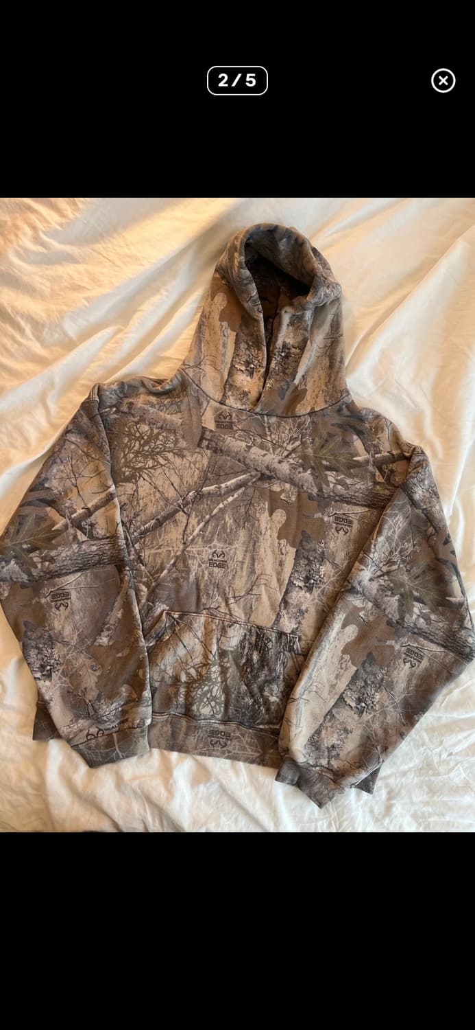 아킴보 클럽 리얼트리 카모 후드티 L 상품이미지1