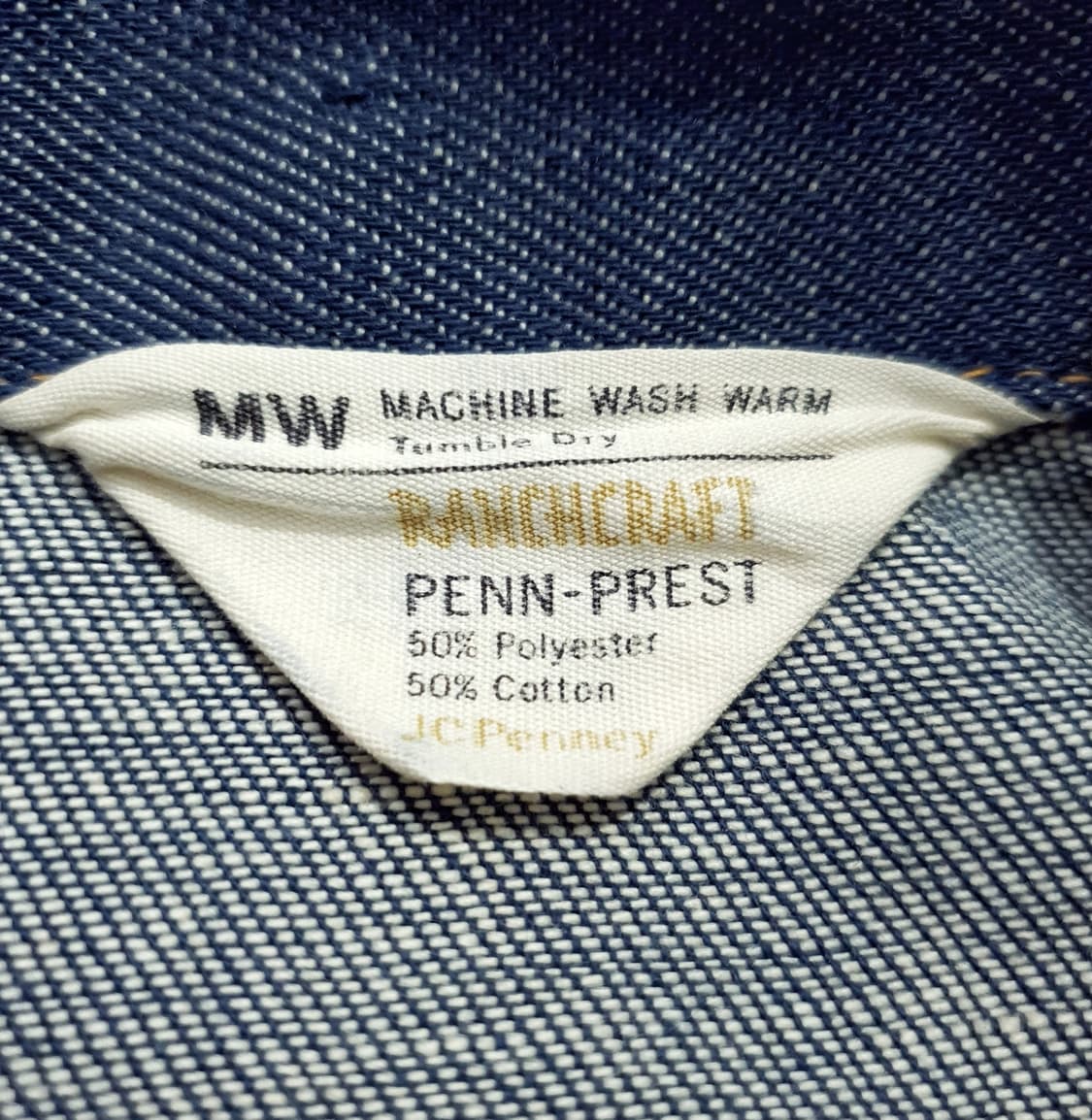 jc페니 70s 랜치크래프트 트러커 자켓 (빅사이즈) 상품이미지9