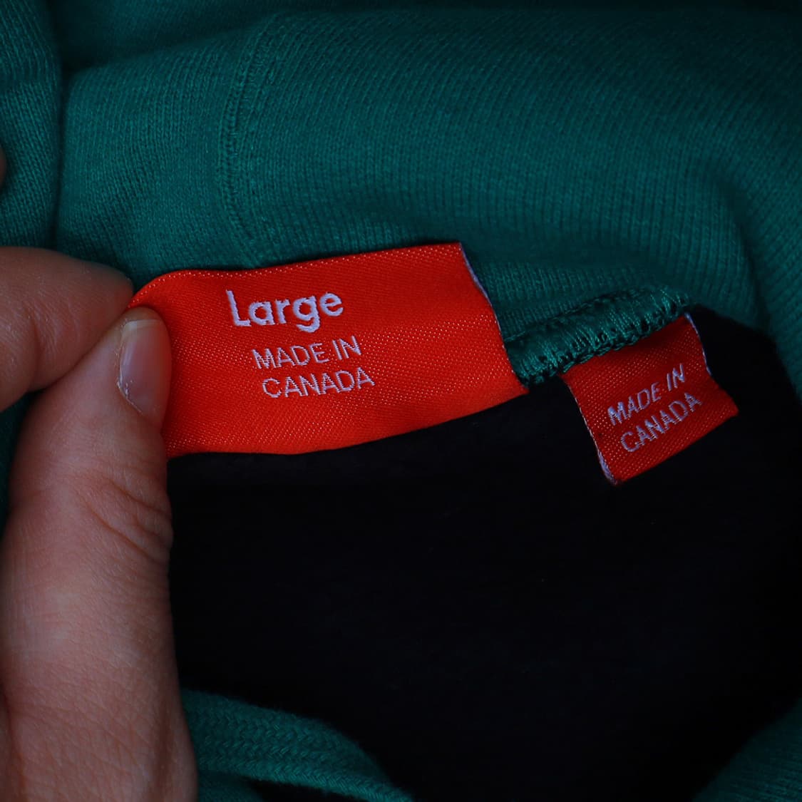 Supreme 슈프림 클래식 로고 투톤 후드티셔츠 L 상품이미지4