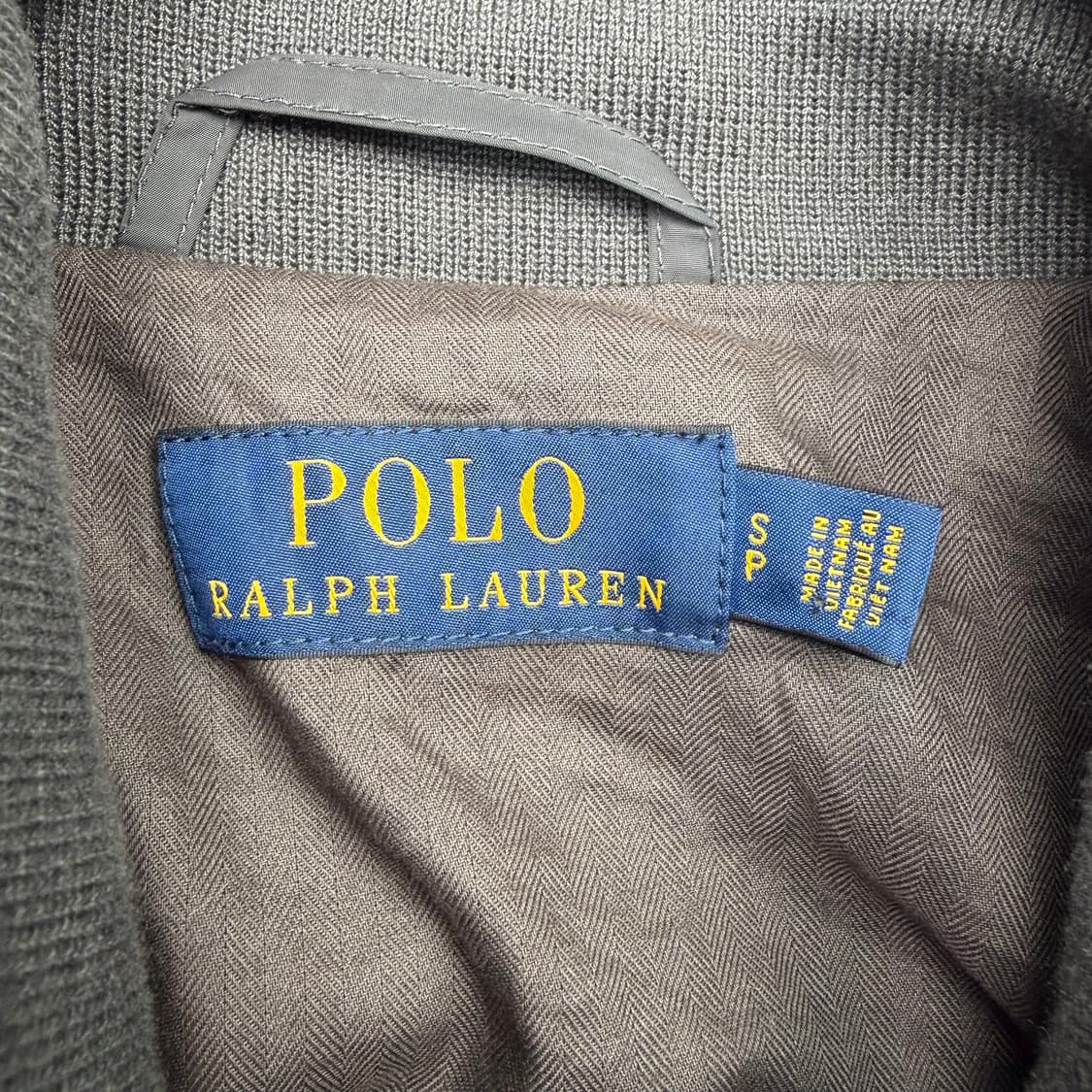 폴로 랄프 로렌 그레이 나일론 블루종 자켓 S 상품이미지7