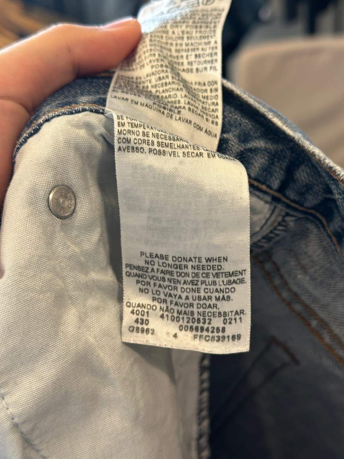 00s Levis 리바이스 569 W36 L32 상품이미지5