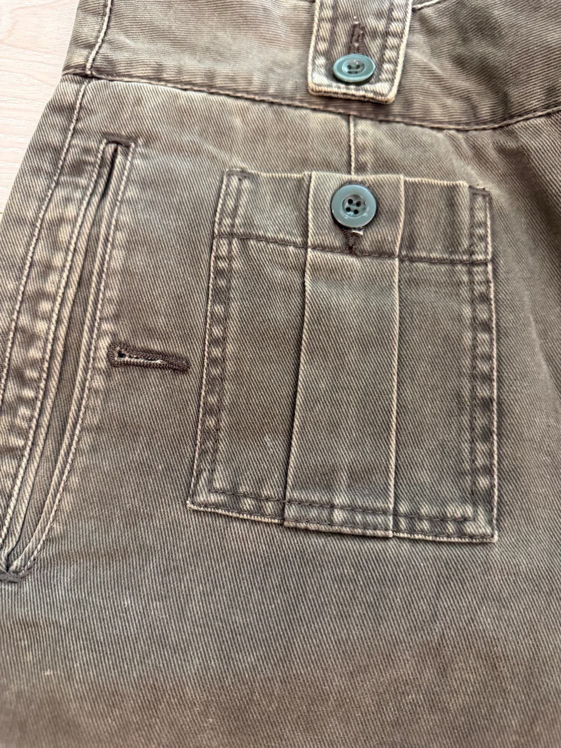 돌체앤가바나 2011-2012 FW 카키 카고 면팬츠  상품이미지3