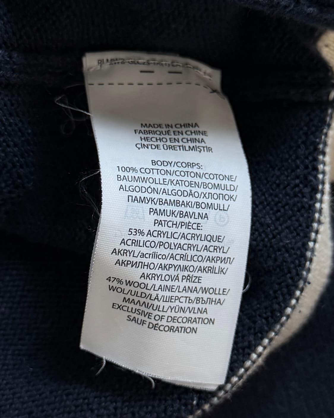 Polo 폴로 랄프로렌 신형 빅포니 레터맨 와펜 가디건 상품이미지5