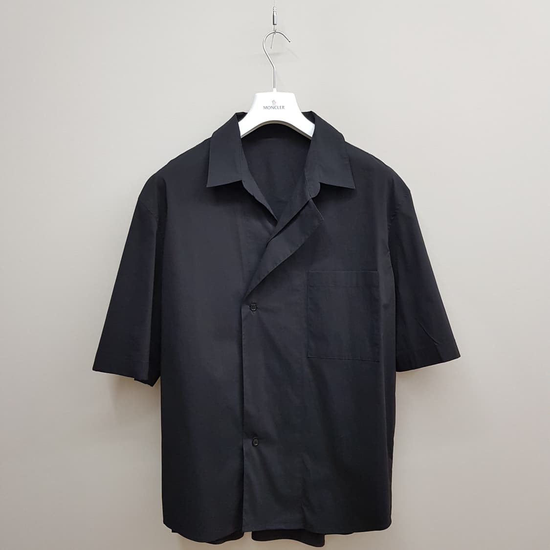 한섬 시스템옴므 2021 오픈카라 반팔 셔츠 100사이즈 상품이미지1