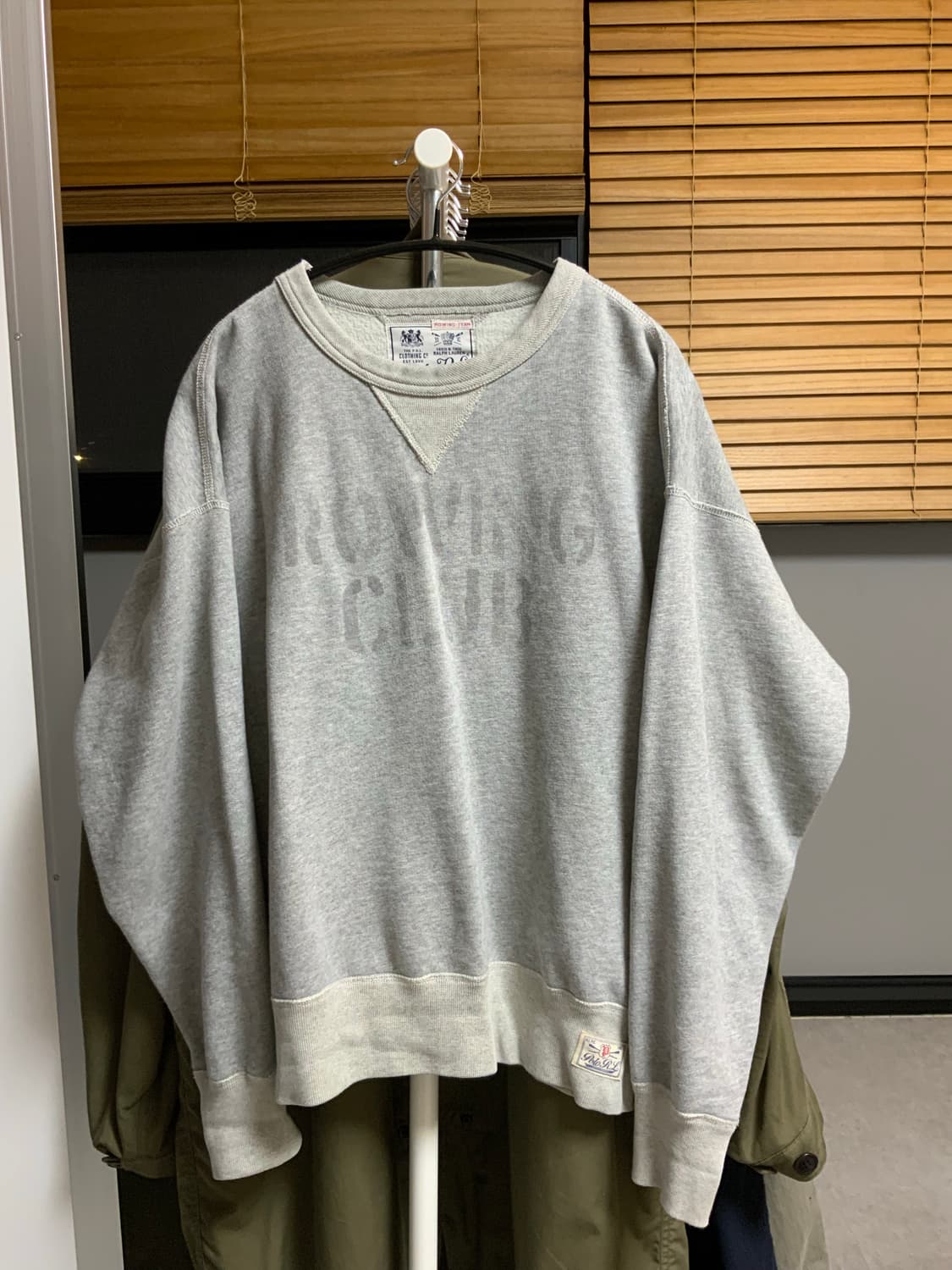 폴로 랄프로렌 빈티지핏 플리스 그래픽 스웻셔츠 (미디엄) 상품이미지1