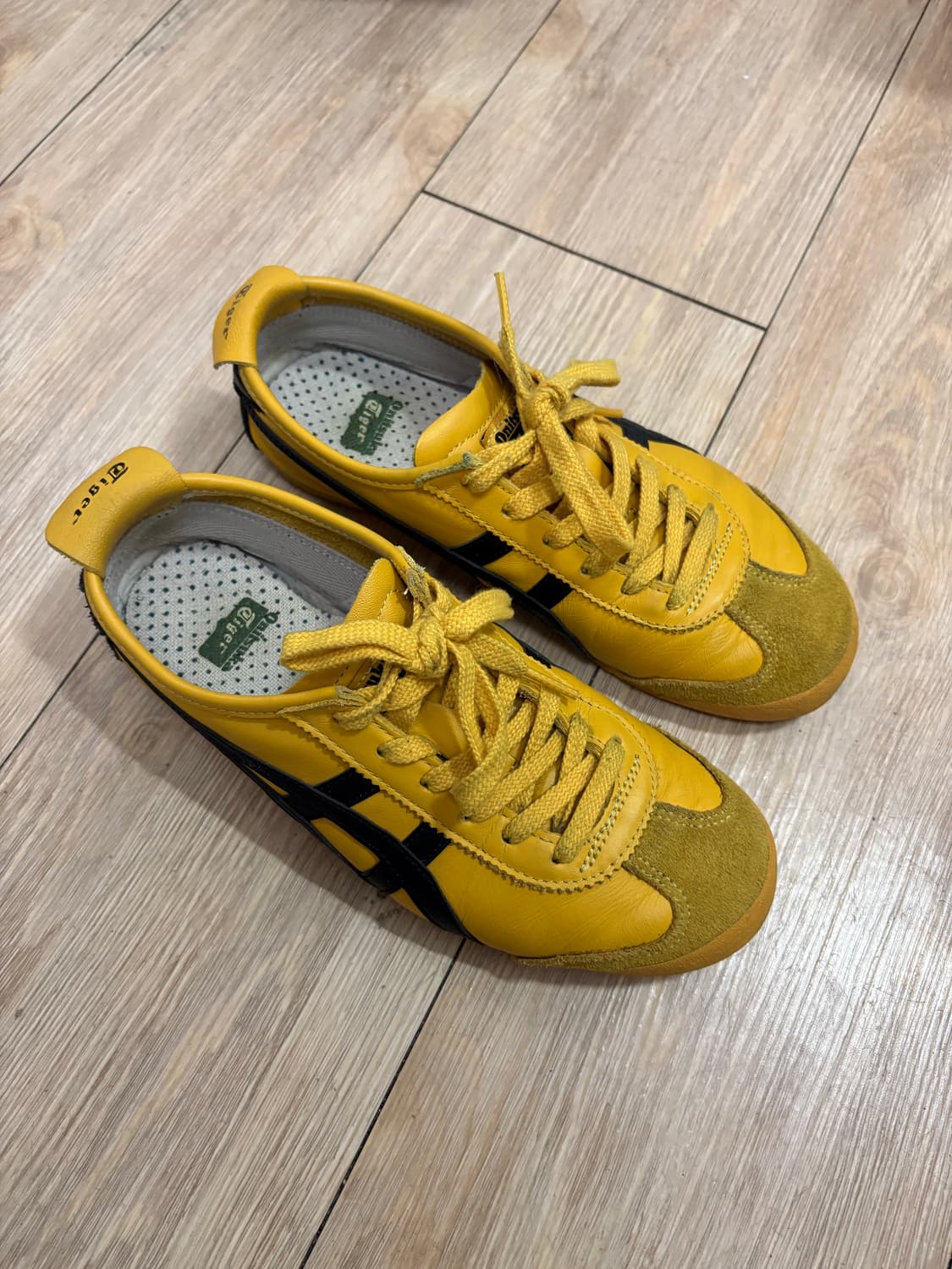 오니츠카 타이거 멕시코 66 옐로우 블랙 240 상품이미지2