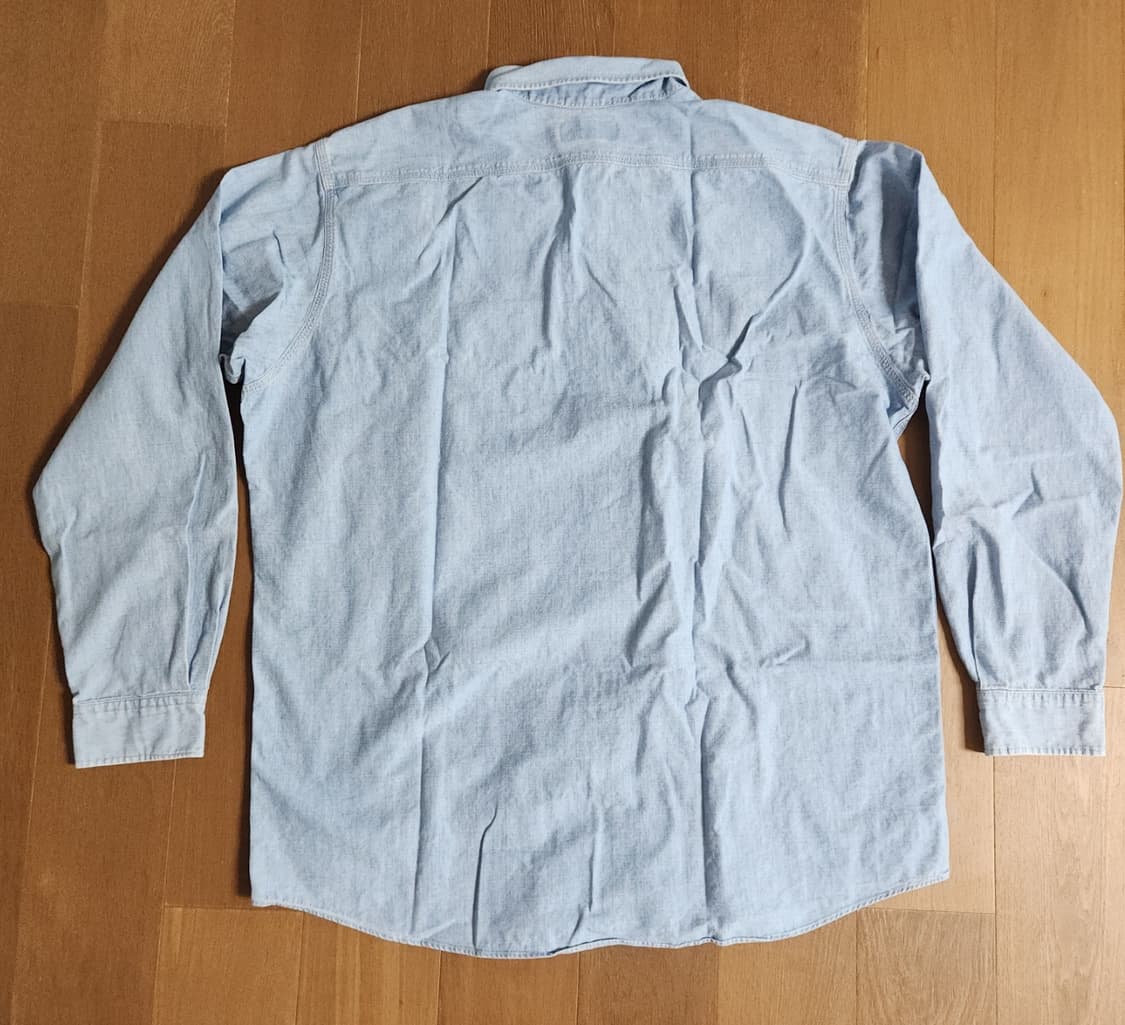 폴로 랄프로렌 데님 샴브레이 셔츠(XL) 상품이미지4