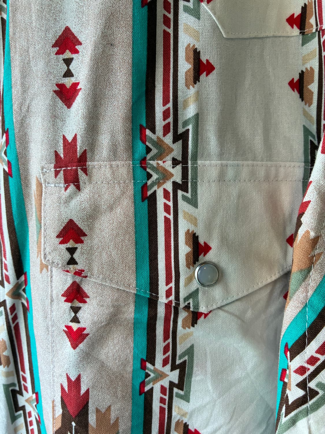 Vintage Wrangler Western Pattern Shirt 상품이미지4