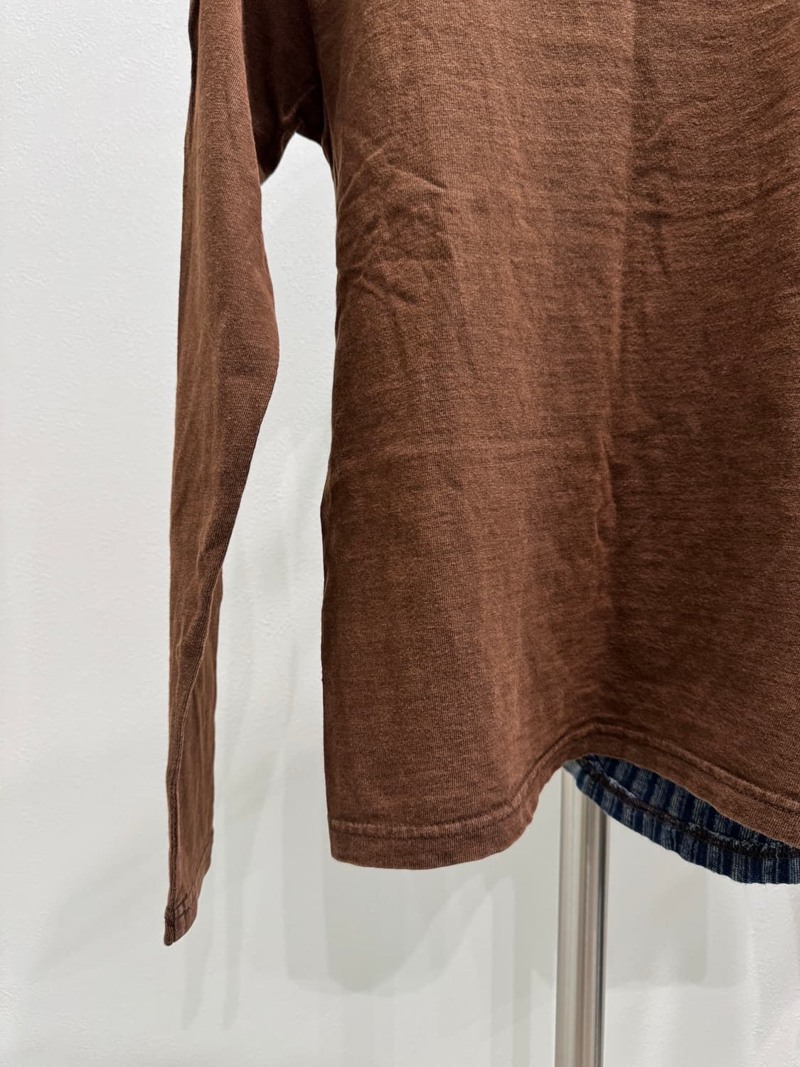 캐피탈 사시코 패치워크 롱슬리브 상품이미지3