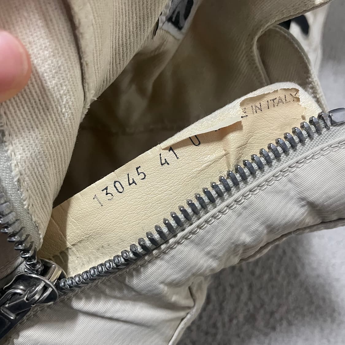 41) 릭오웬스 다크쉐도우 나일론 라몬즈 하이 밀크 상품이미지5