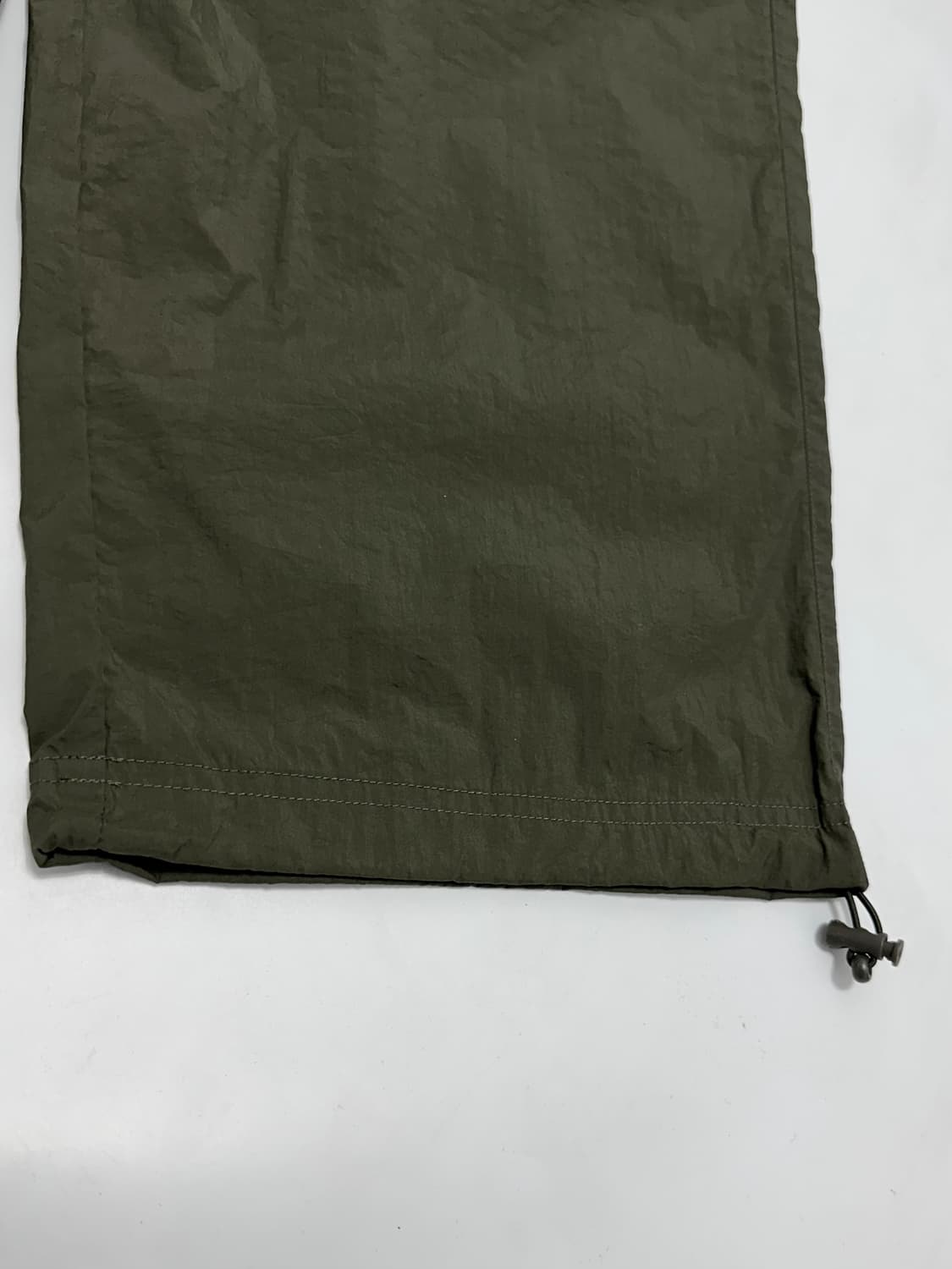 코드그라피 바스락 나일론 팬츠 카키 상품이미지5