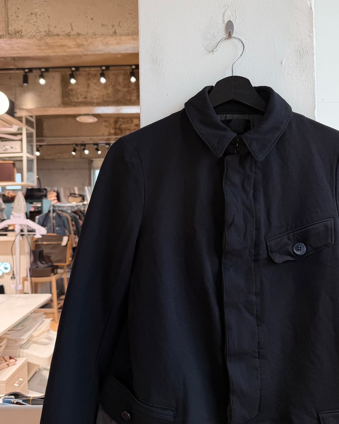 꼼데가르송 robe de chambre 블랙 AD2002 레이어드 자켓  상품이미지4