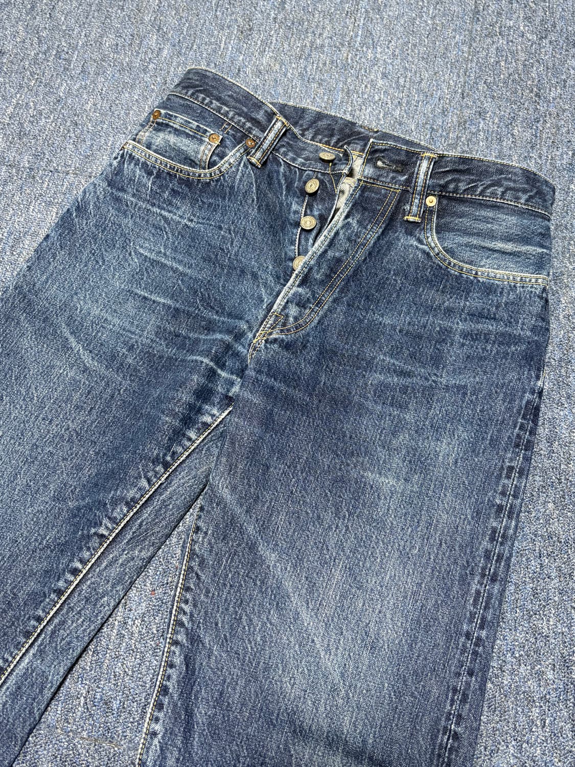 슈가케인 1947 셀비지 데님팬츠 웨어하우스 풀카운트 상품이미지3