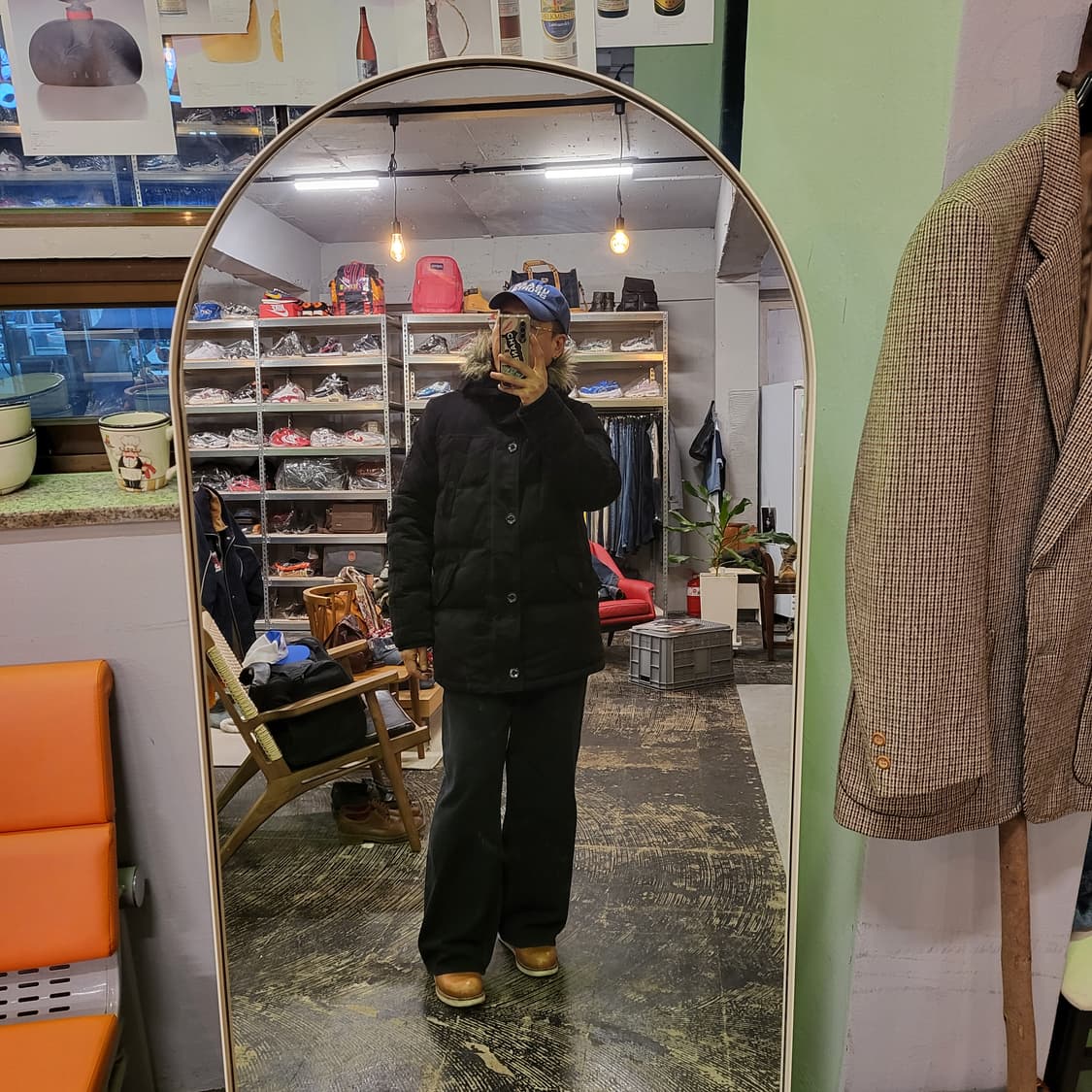 켈빈클라인 덕 다운 패딩 자켓 (L) 상품이미지2