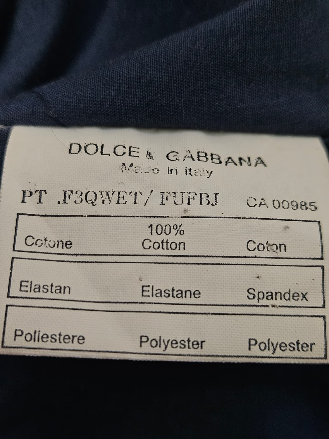 돌체앤가바나 남성 M65 사파리 헌팅자켓 코튼 후드포켓 빈티지 48 정품 상품이미지5