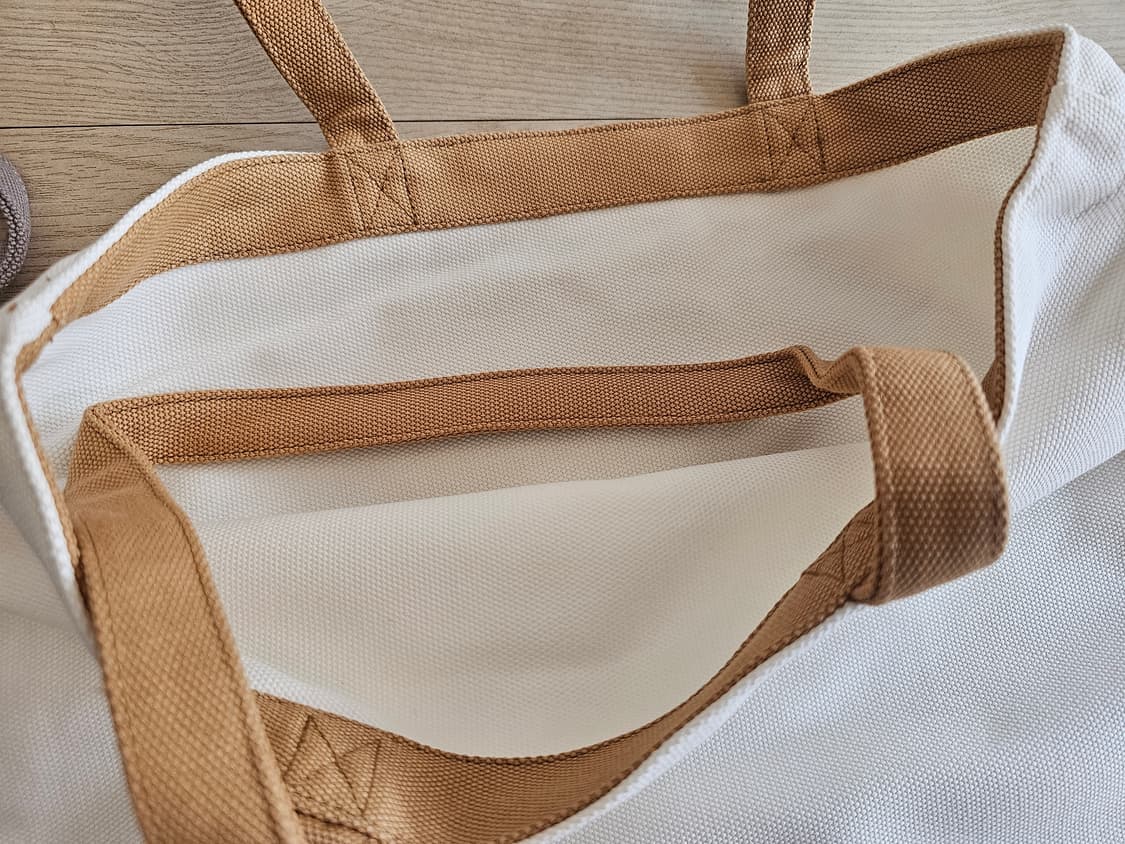 새제품 남여공용 루이비통 파운데이션 에코백 (에크루 / 그레이 2컬러) 상품이미지2