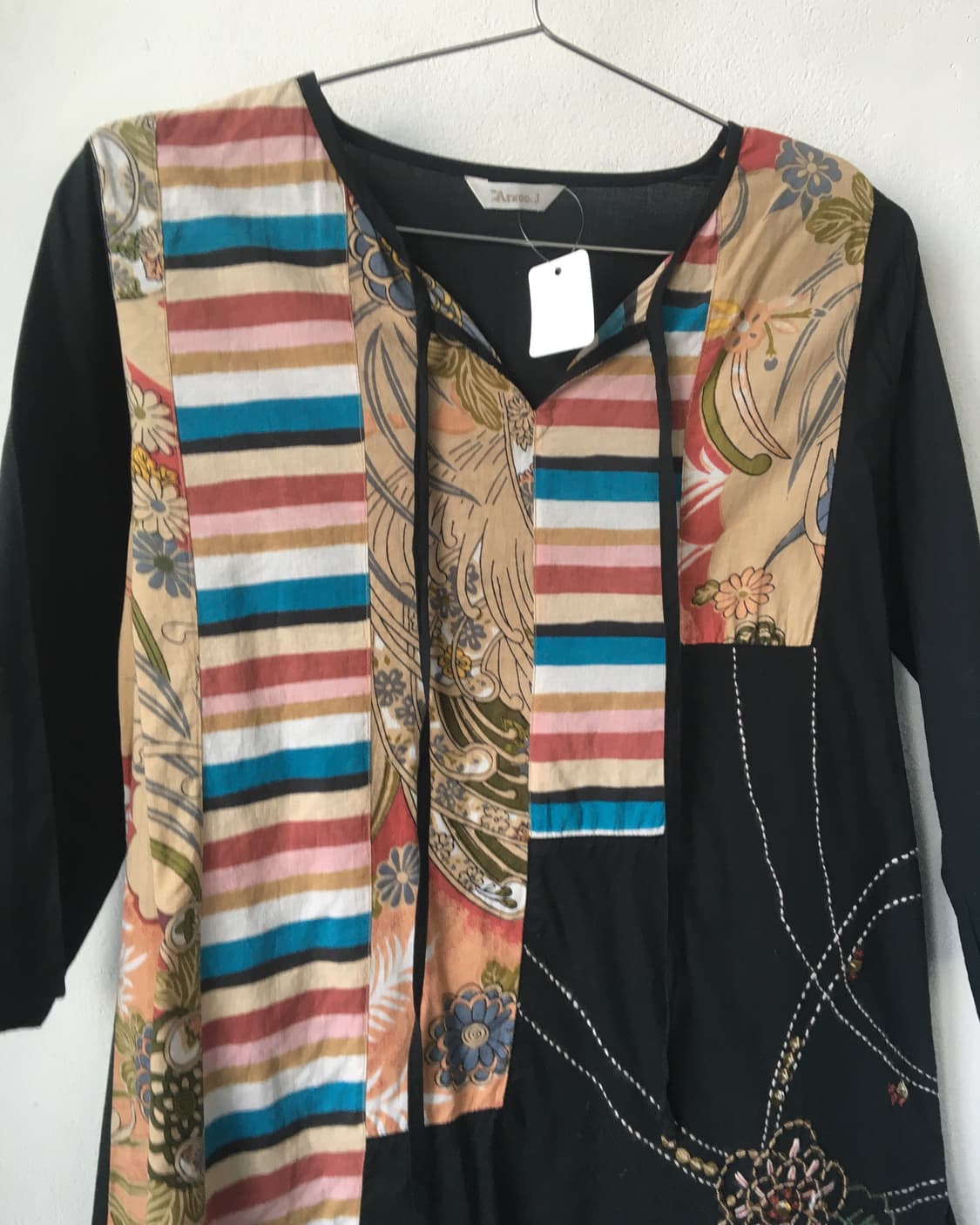 Ethnic point blouse 상품이미지5