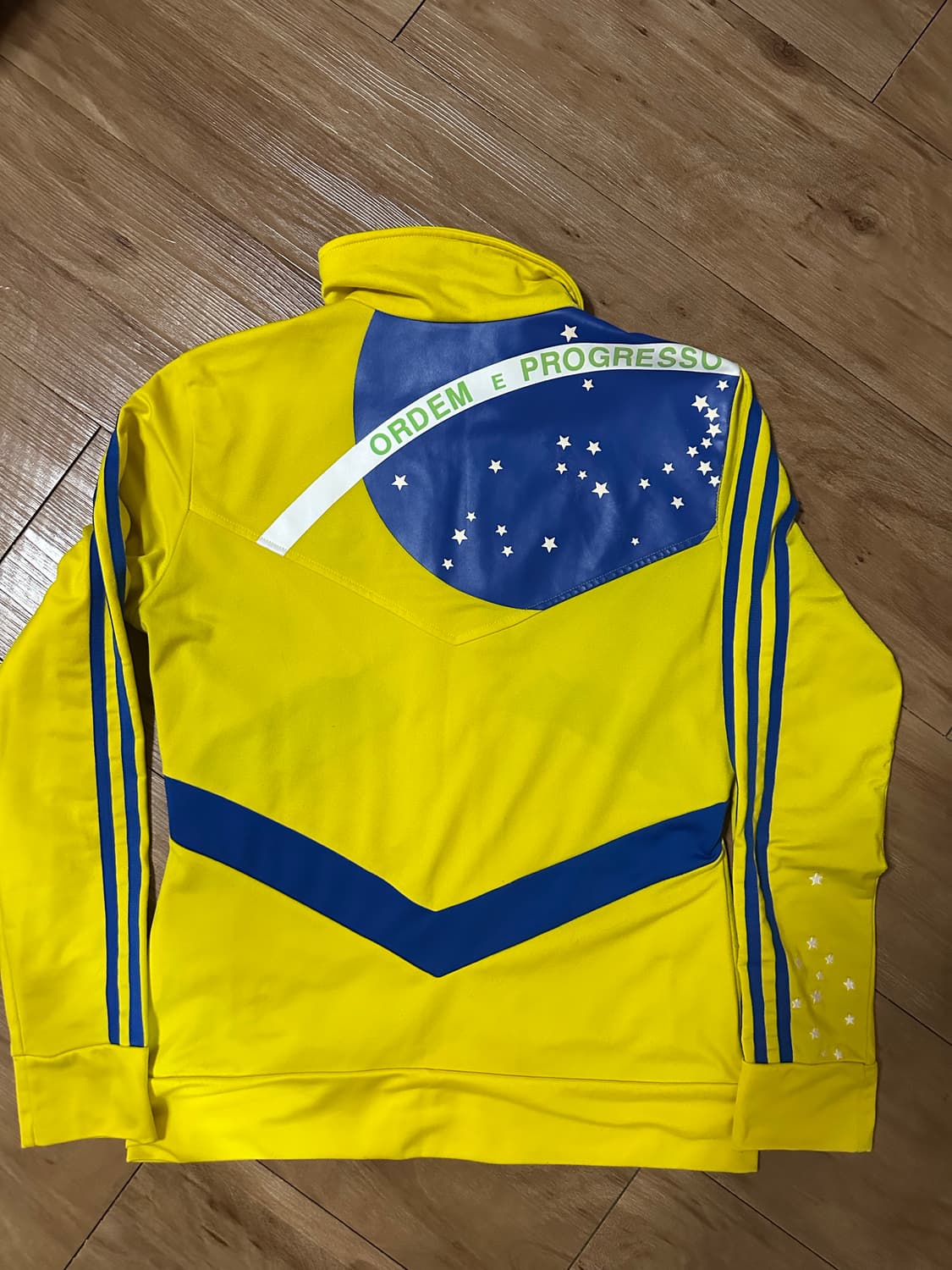 아디다스 브라질 트랙탑 옐로우 판매 상품이미지5