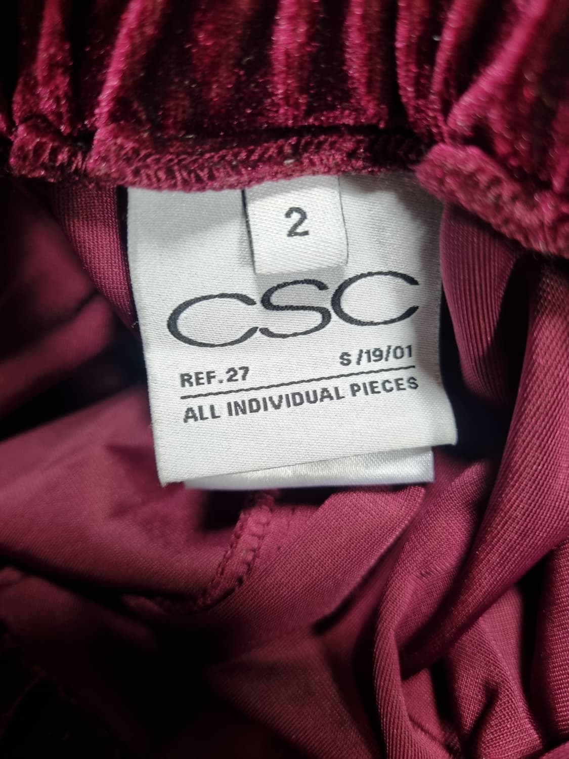 CSC 스웨이드 팬츠  상품이미지3