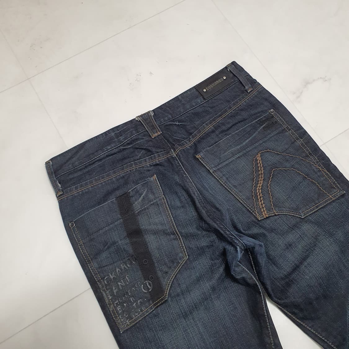 버커루 y2k 빈티지워싱 청바지 상품이미지1
