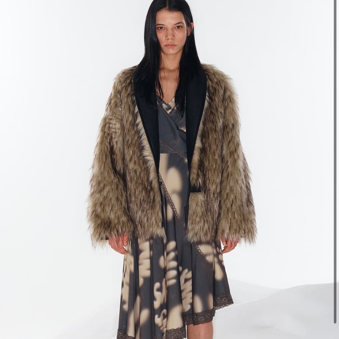 오픈와이와이 폭스 퍼 리버시블 자켓 상품이미지5